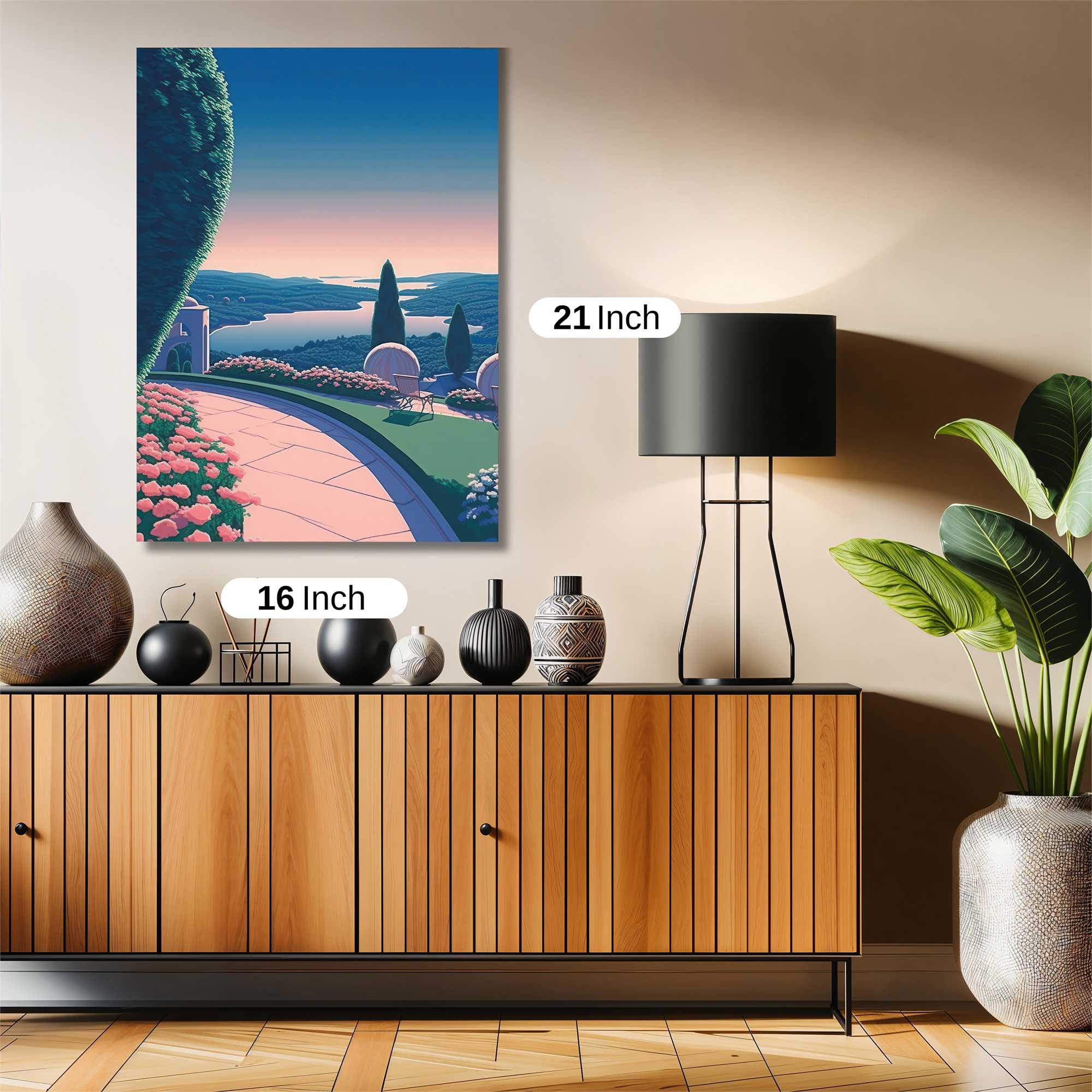 Sunset Serenity Safe Wall Magnetic / M