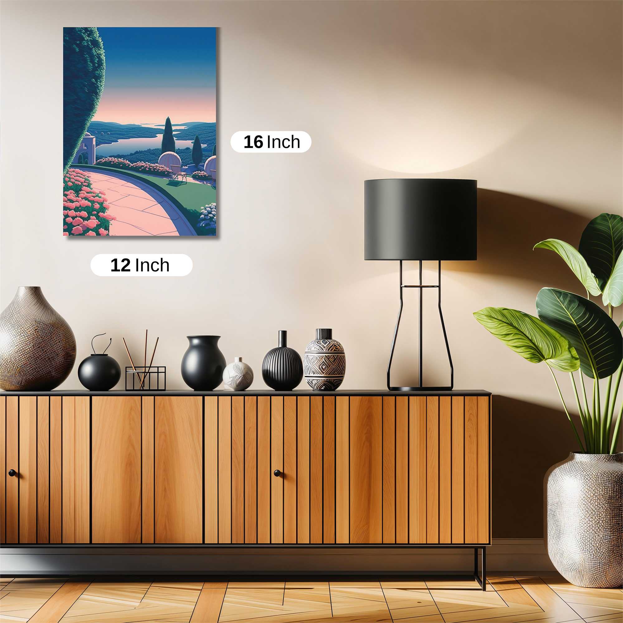 Sunset Serenity Safe Wall Magnetic / M