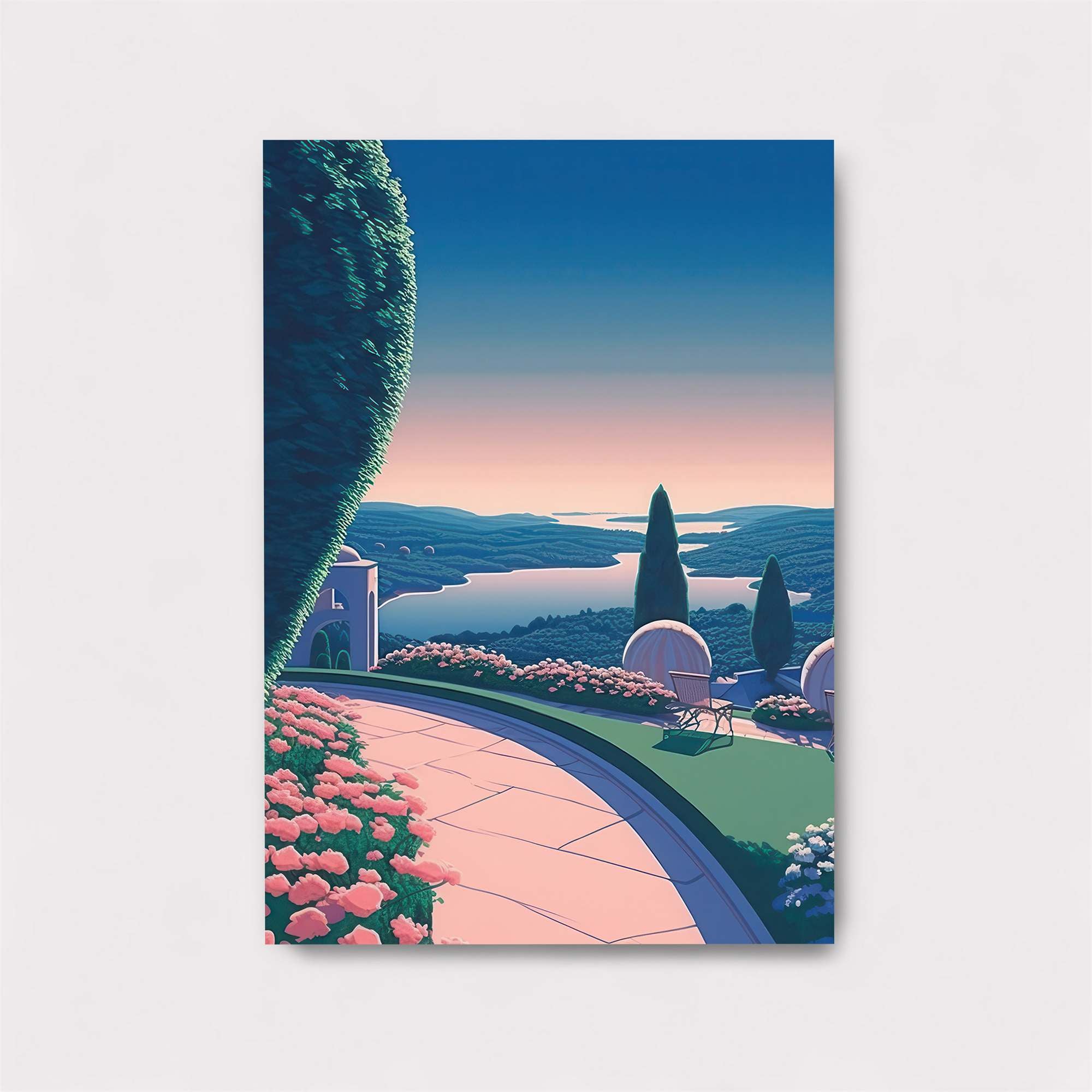 Sunset Serenity Safe Wall Magnetic / M