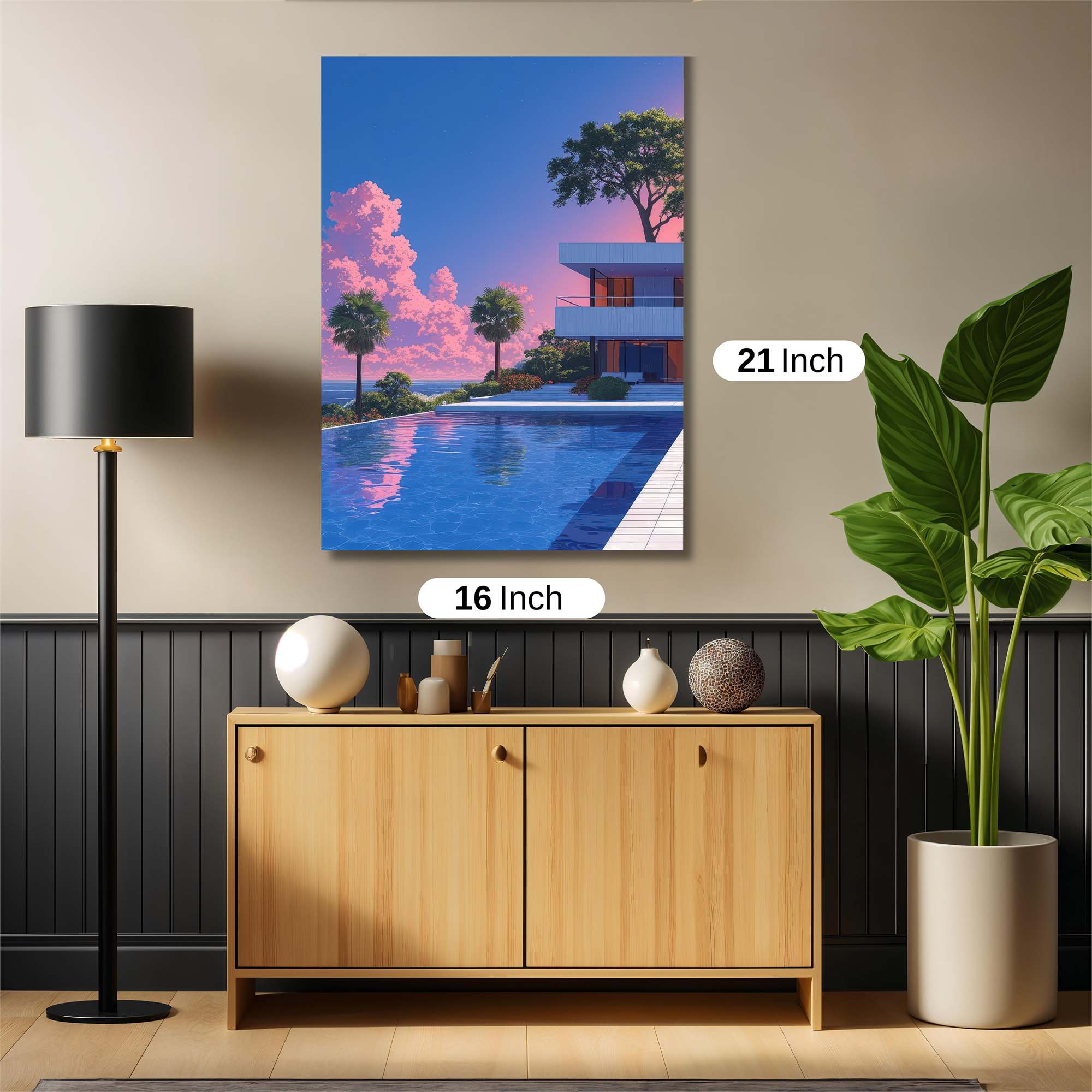 Villa Serenity Safe Wall Magnetic / M