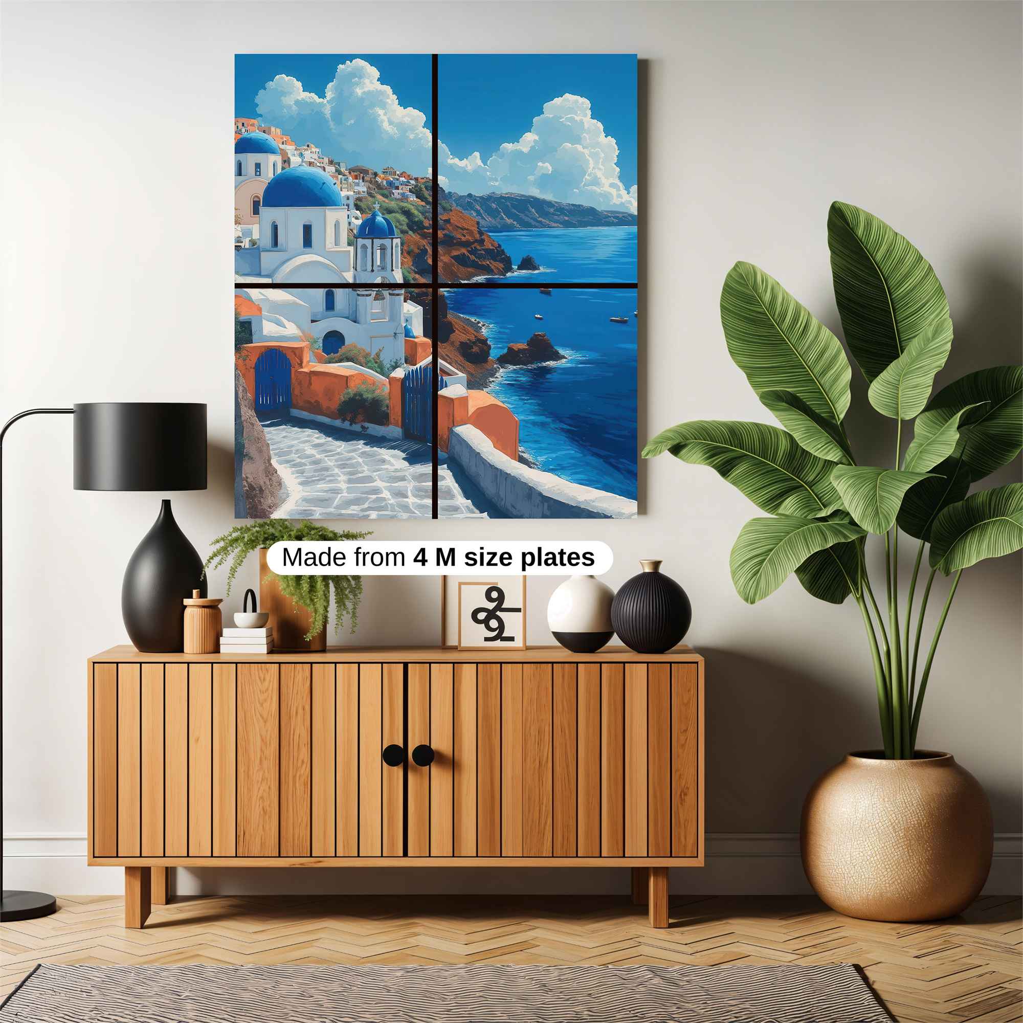 Santorini Serenity Safe Wall Magnetic / M