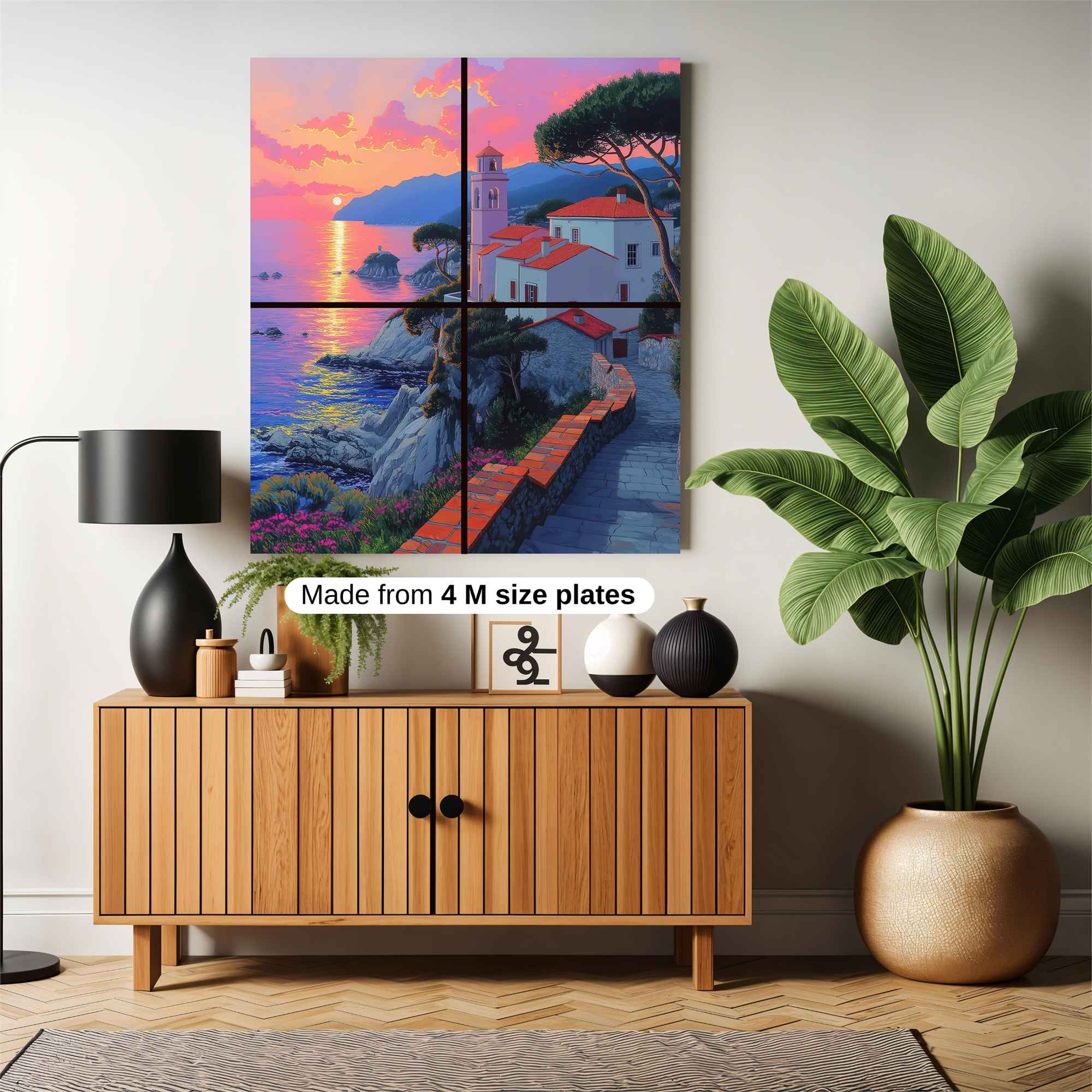 Sunset Serenity Safe Wall Magnetic / M