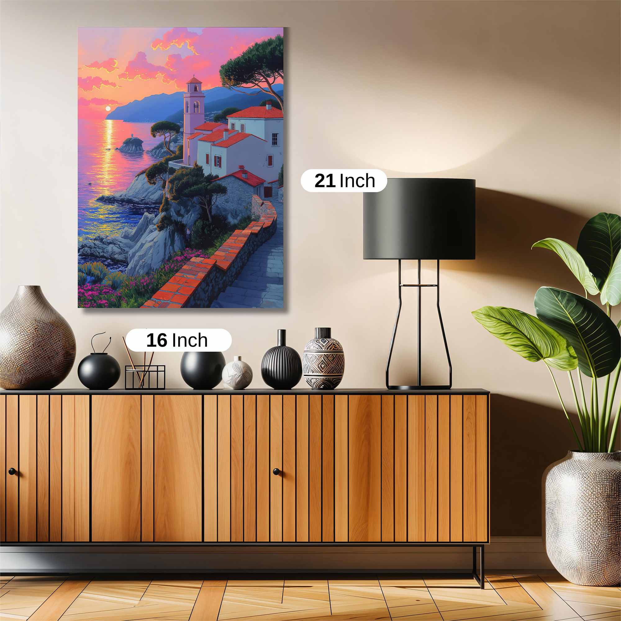Sunset Serenity Safe Wall Magnetic / M