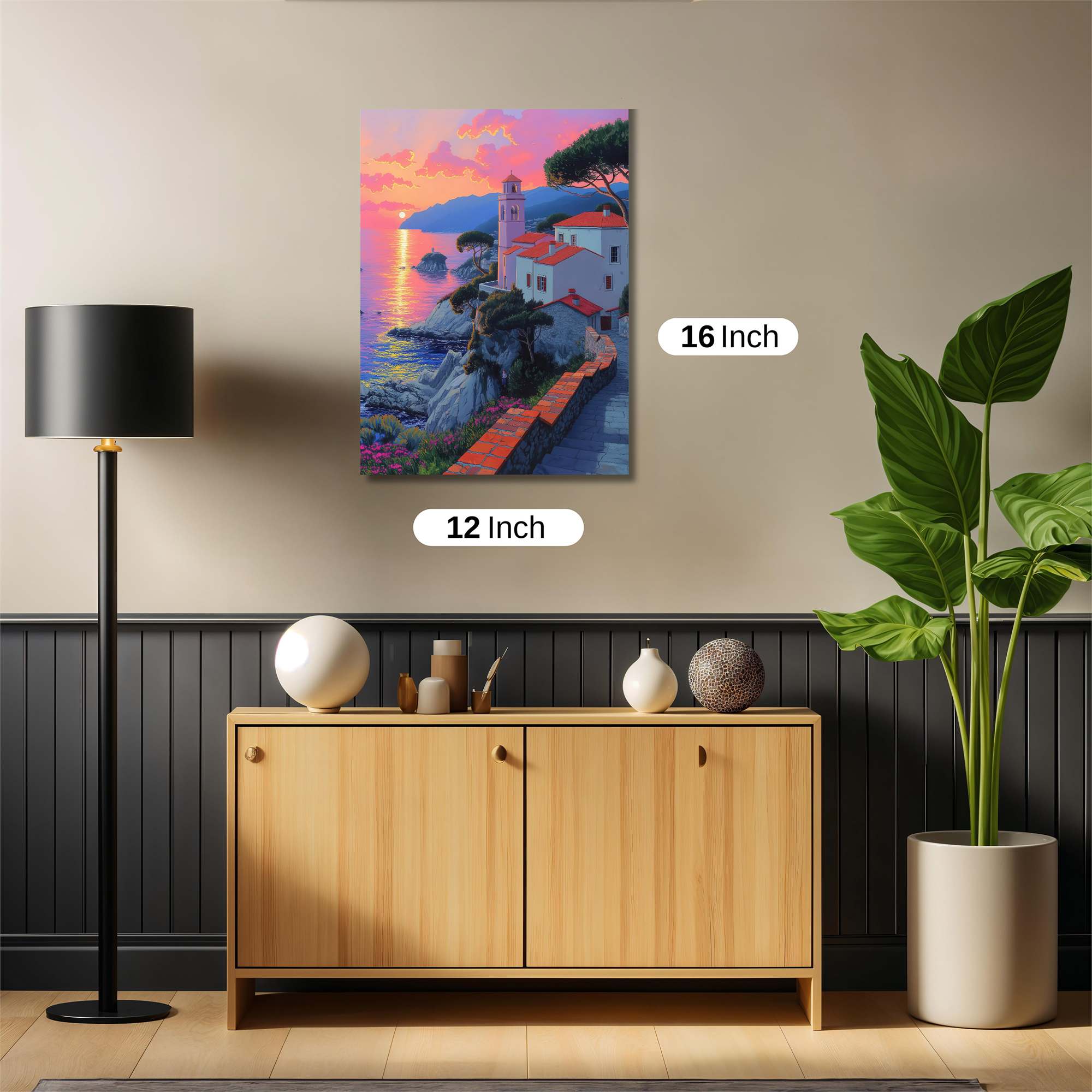 Sunset Serenity Safe Wall Magnetic / M