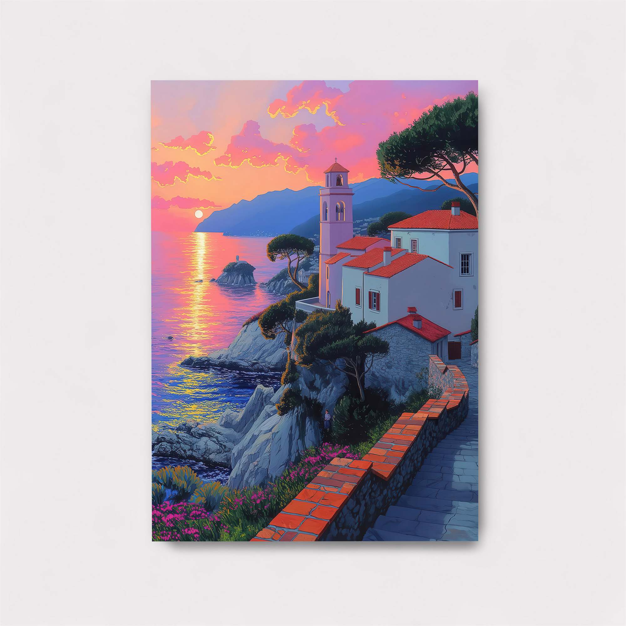 Sunset Serenity Safe Wall Magnetic / M
