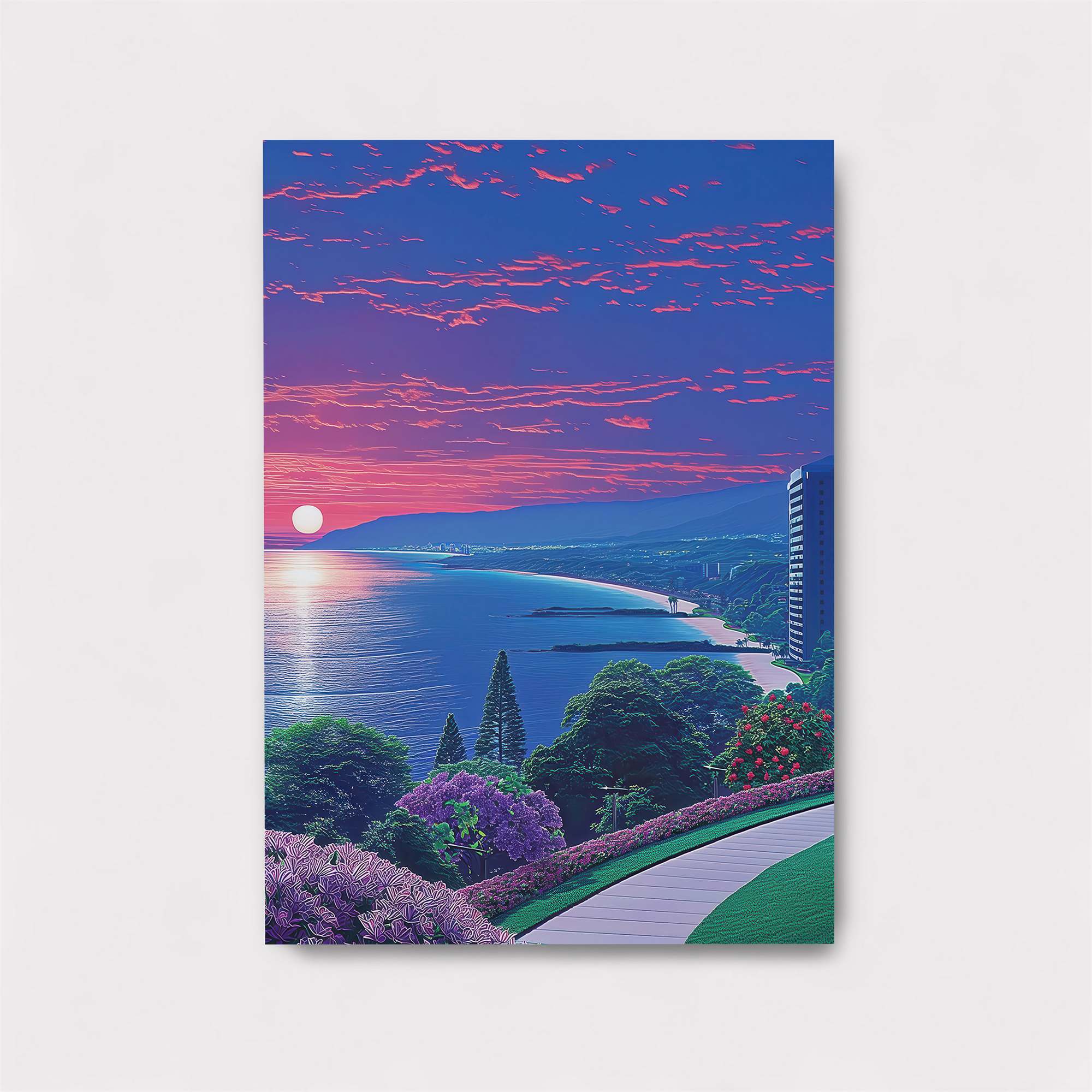 Sunset Serenity Safe Wall Magnetic / M