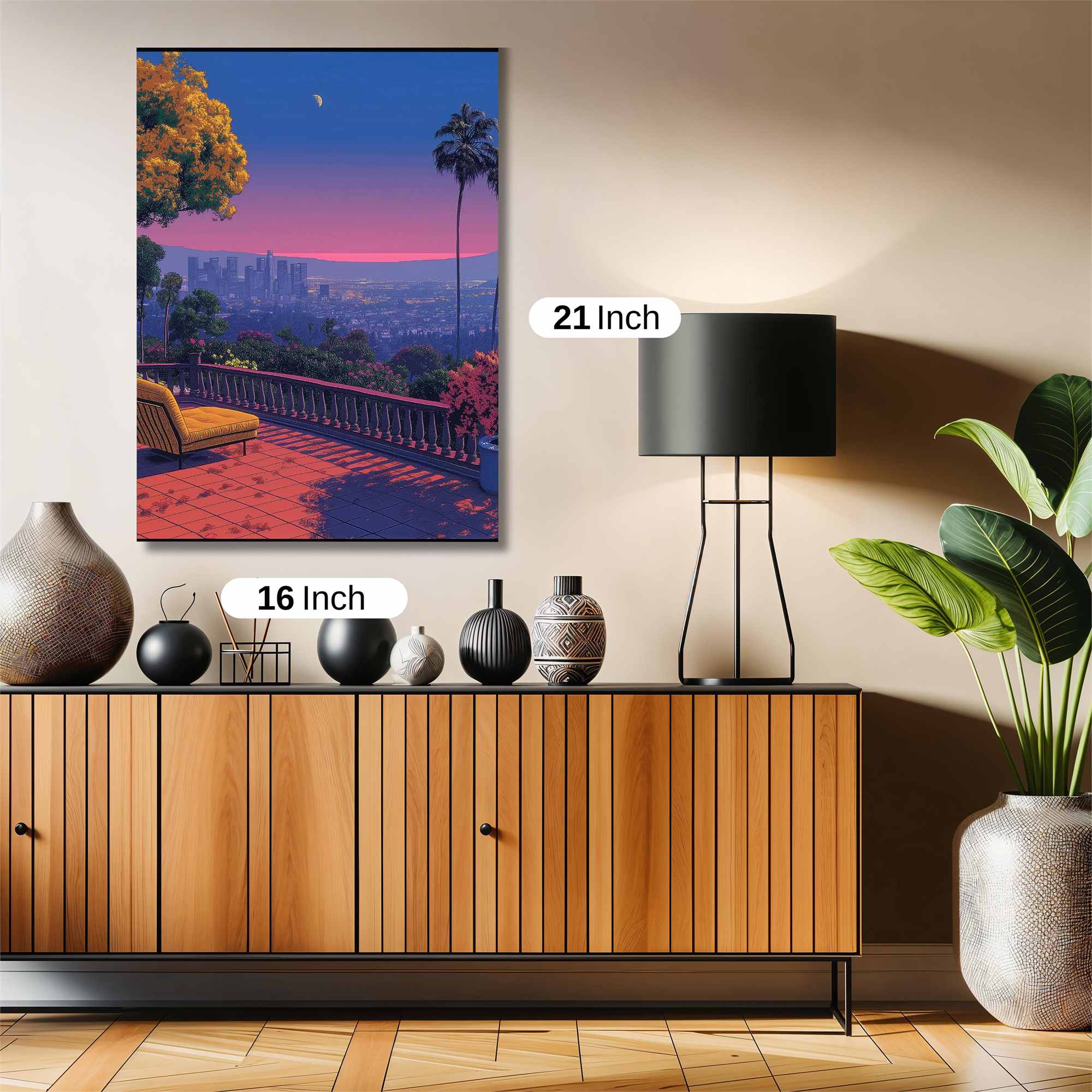 Sunset Serenity Safe Wall Magnetic / M