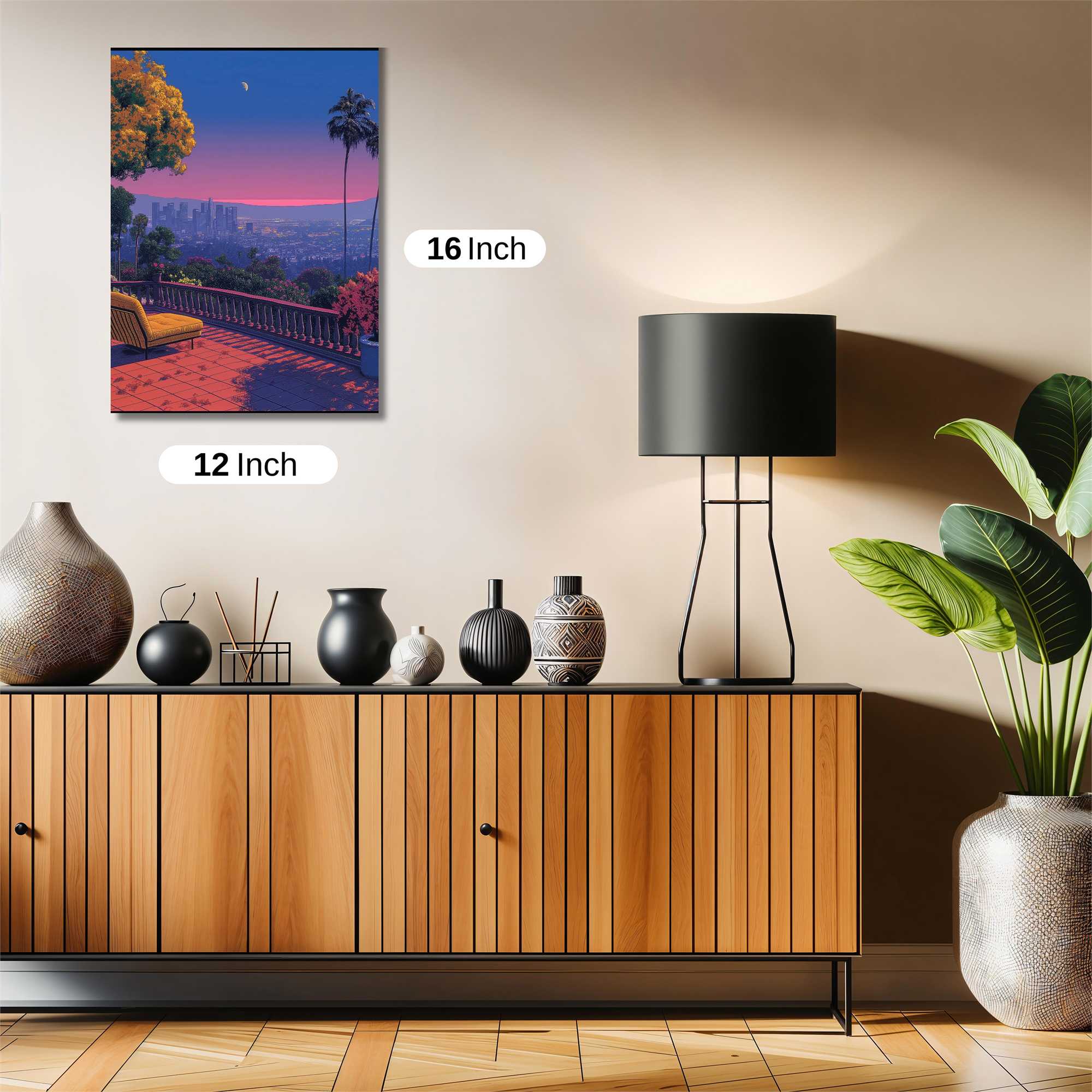Sunset Serenity Safe Wall Magnetic / M