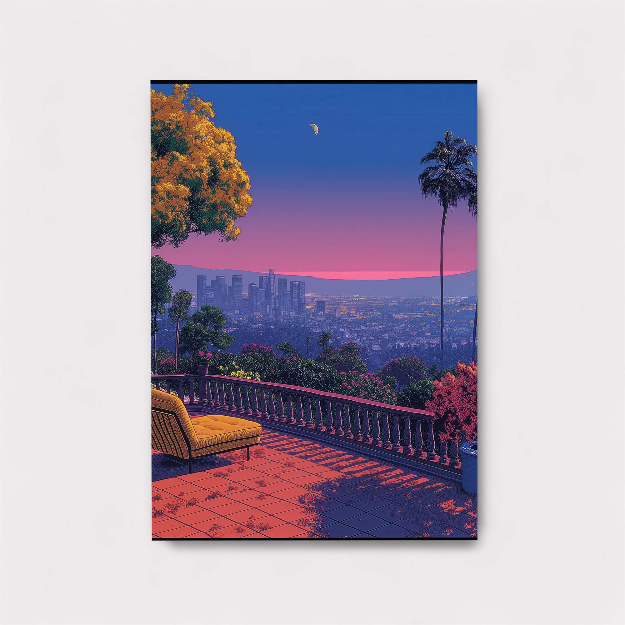 Sunset Serenity Safe Wall Magnetic / M
