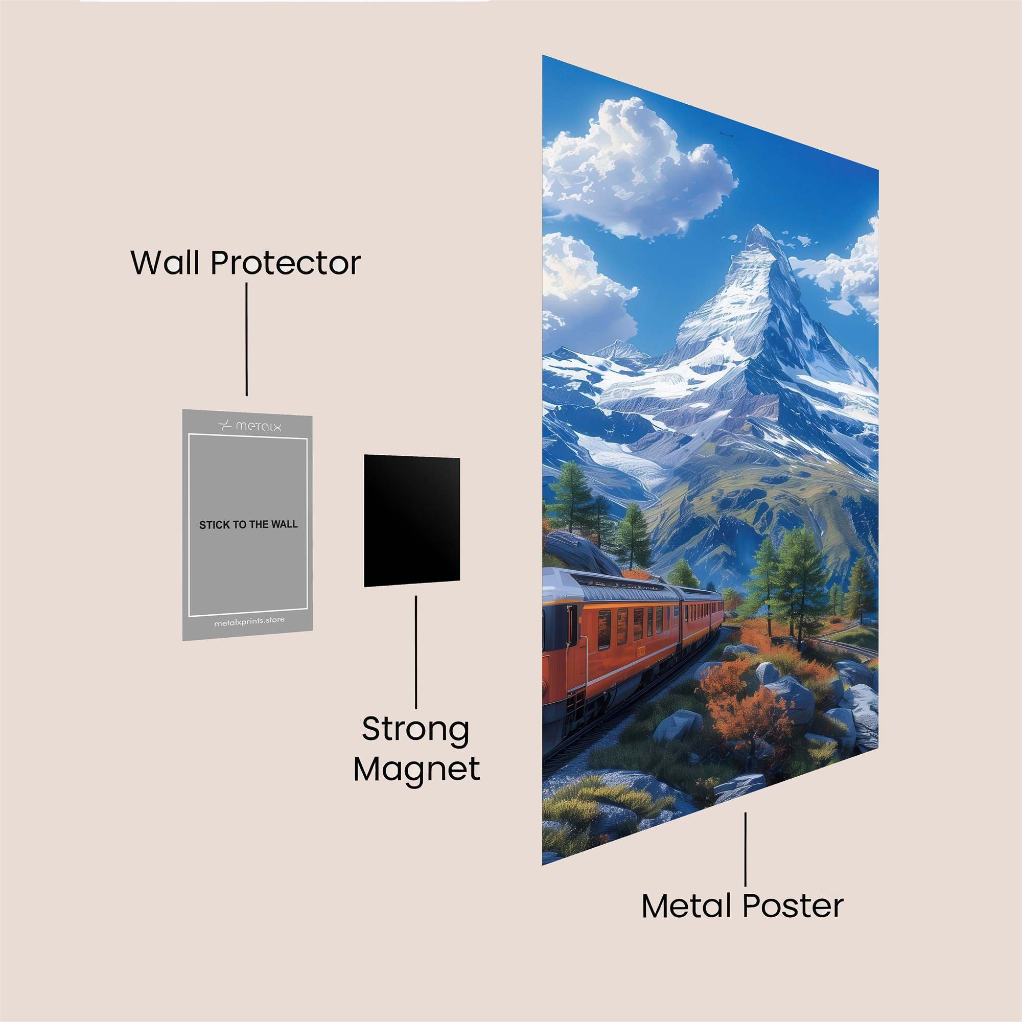 Matterhorn Majesty Safe Wall Magnetic / M