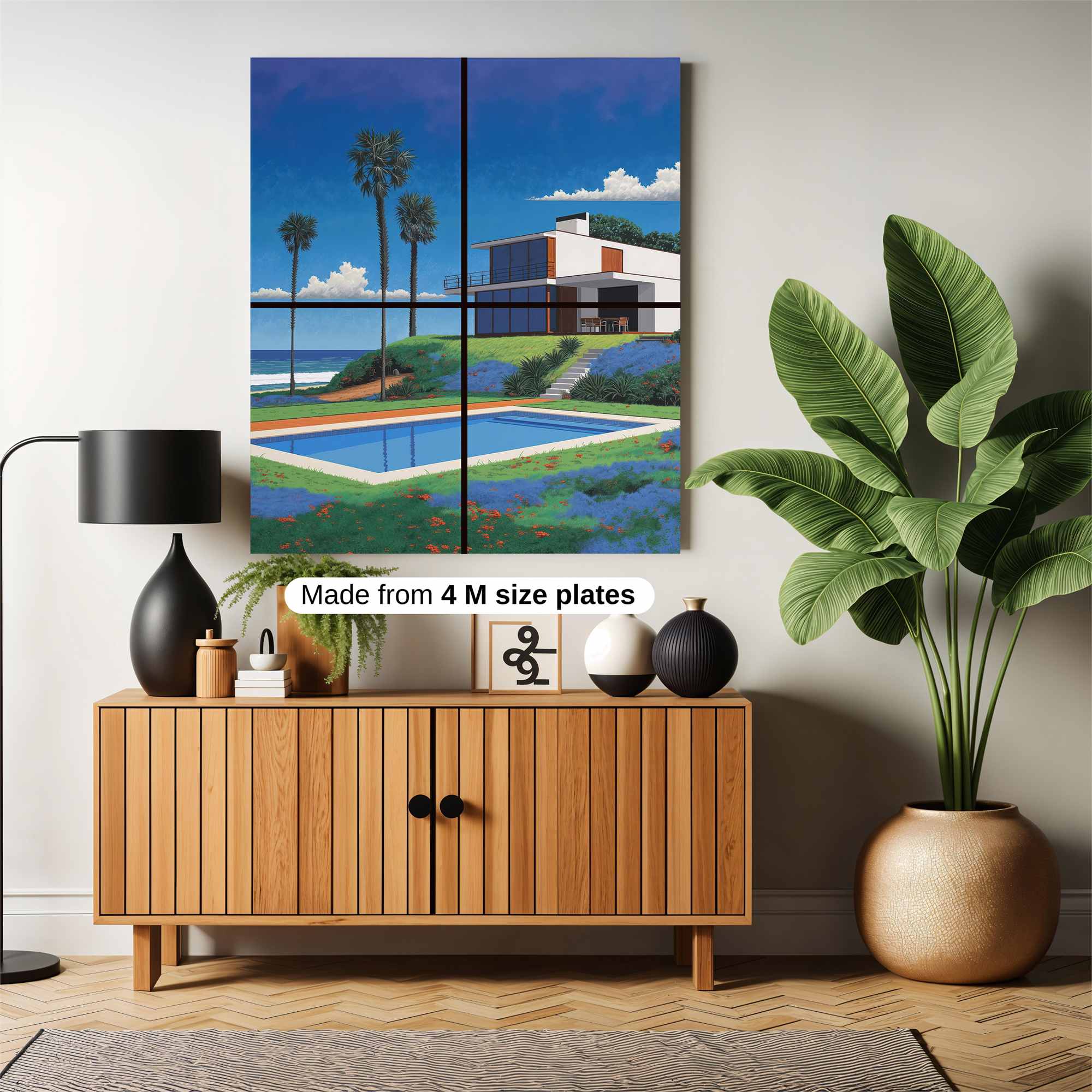 Beachfront Bliss Safe Wall Magnetic / M
