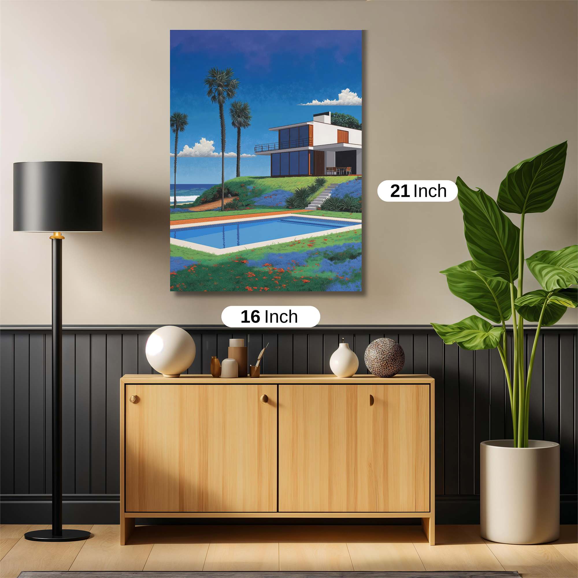 Beachfront Bliss Safe Wall Magnetic / M