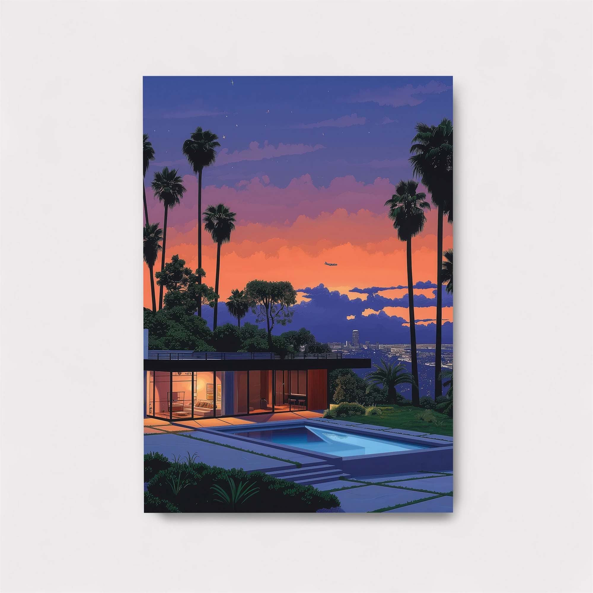 Sunset Serenity Safe Wall Magnetic / M