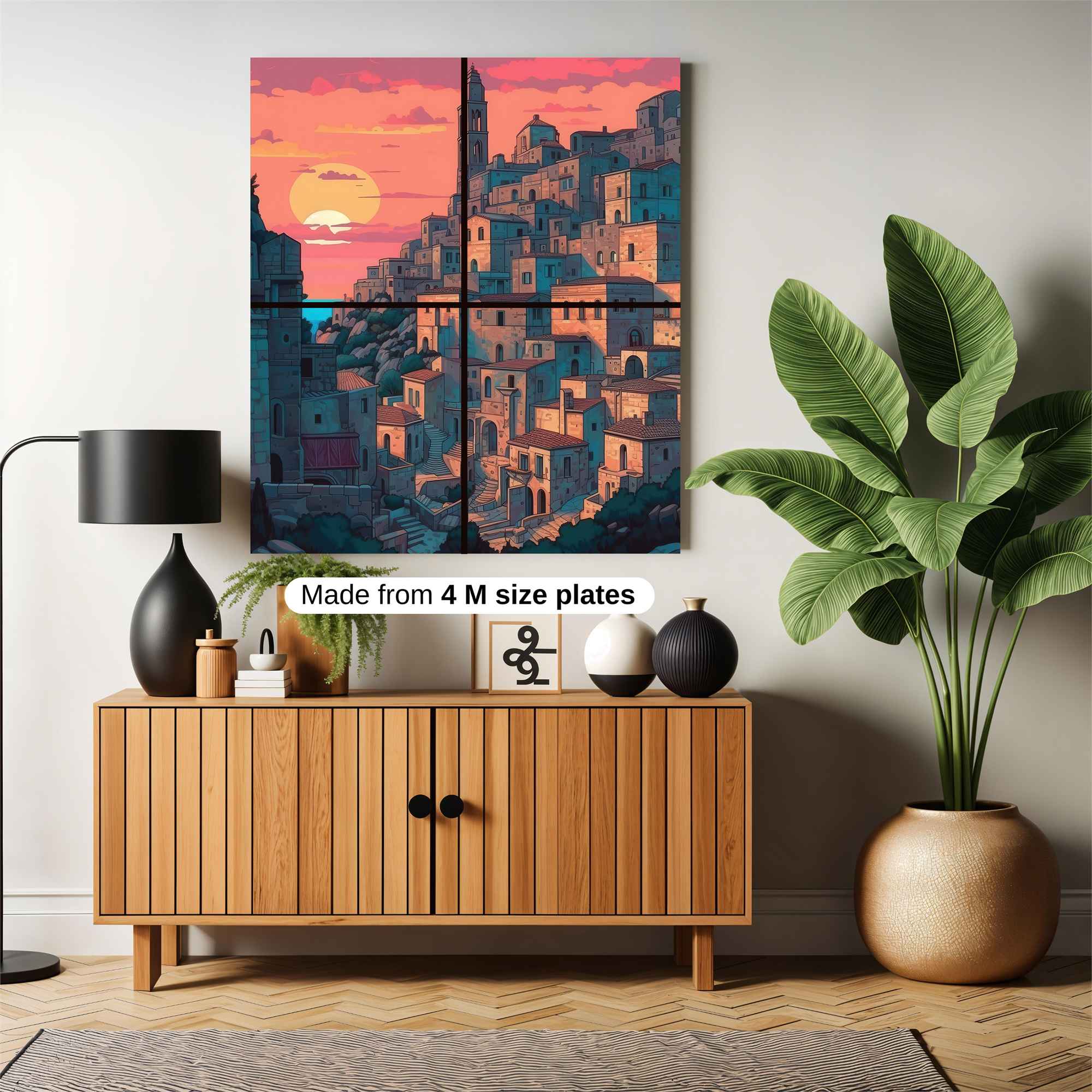 Sunset Serenity Safe Wall Magnetic / M