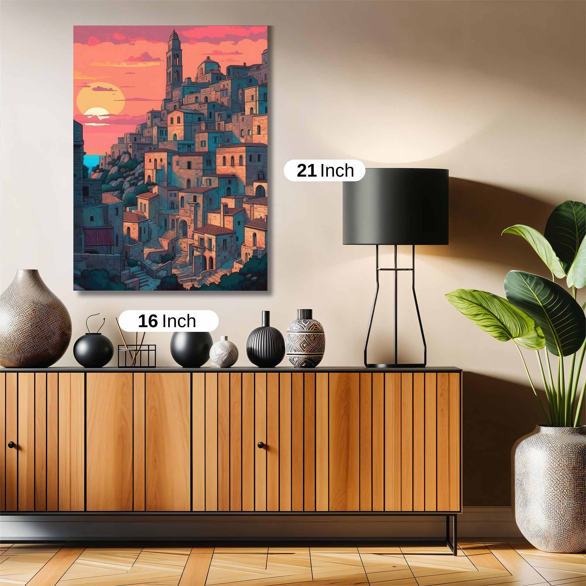 Sunset Serenity Safe Wall Magnetic / M