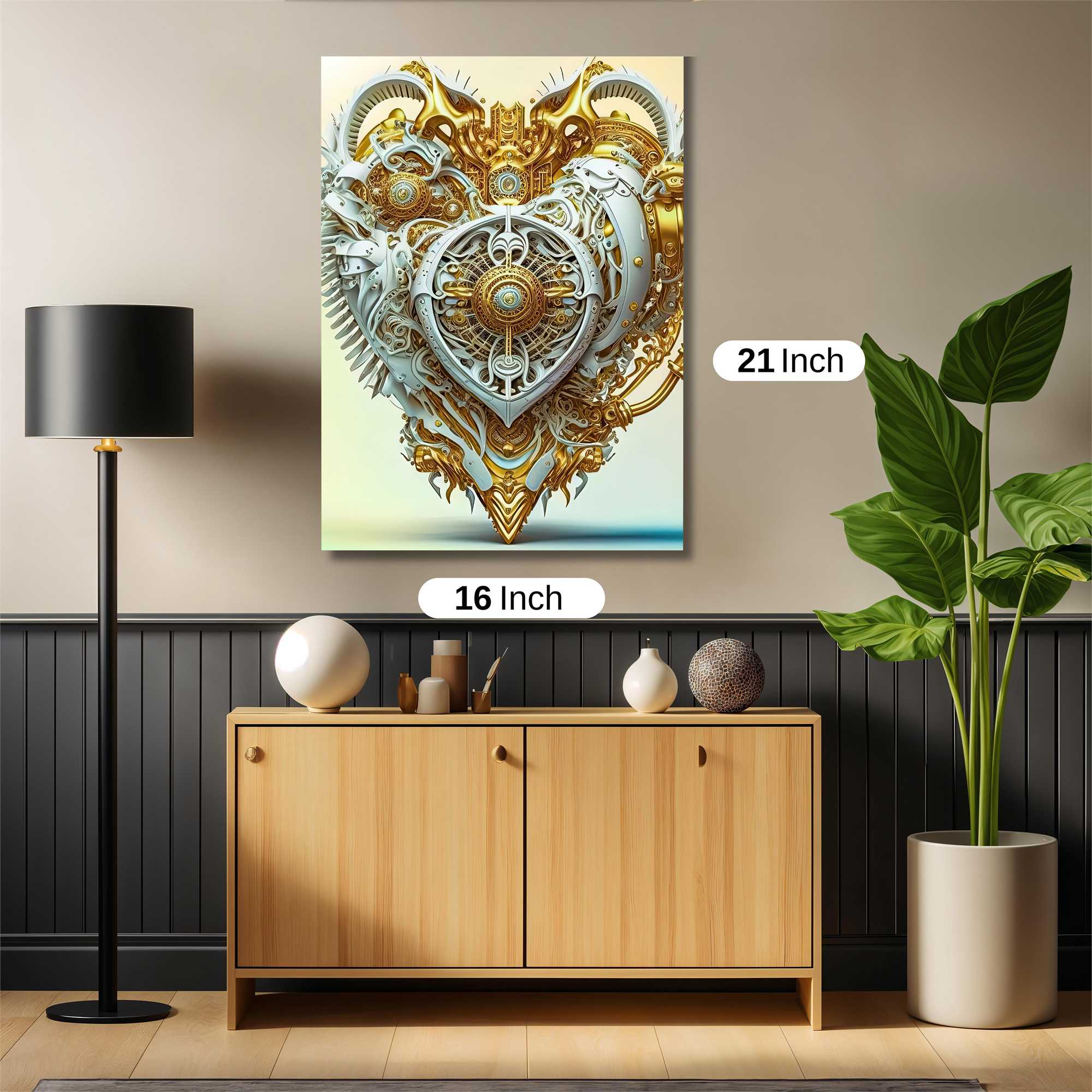 Heartwork Intricate Safe Wall Magnetic / M