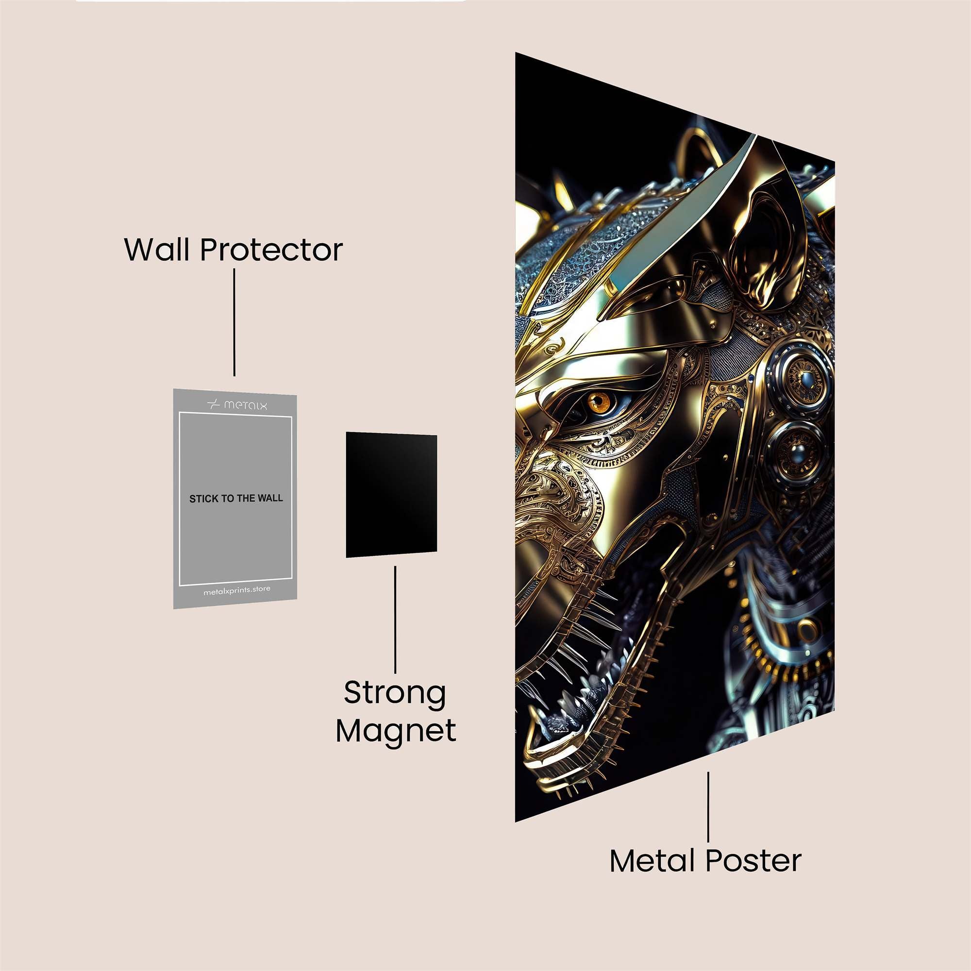 Anubis Majestic Safe Wall Magnetic / M