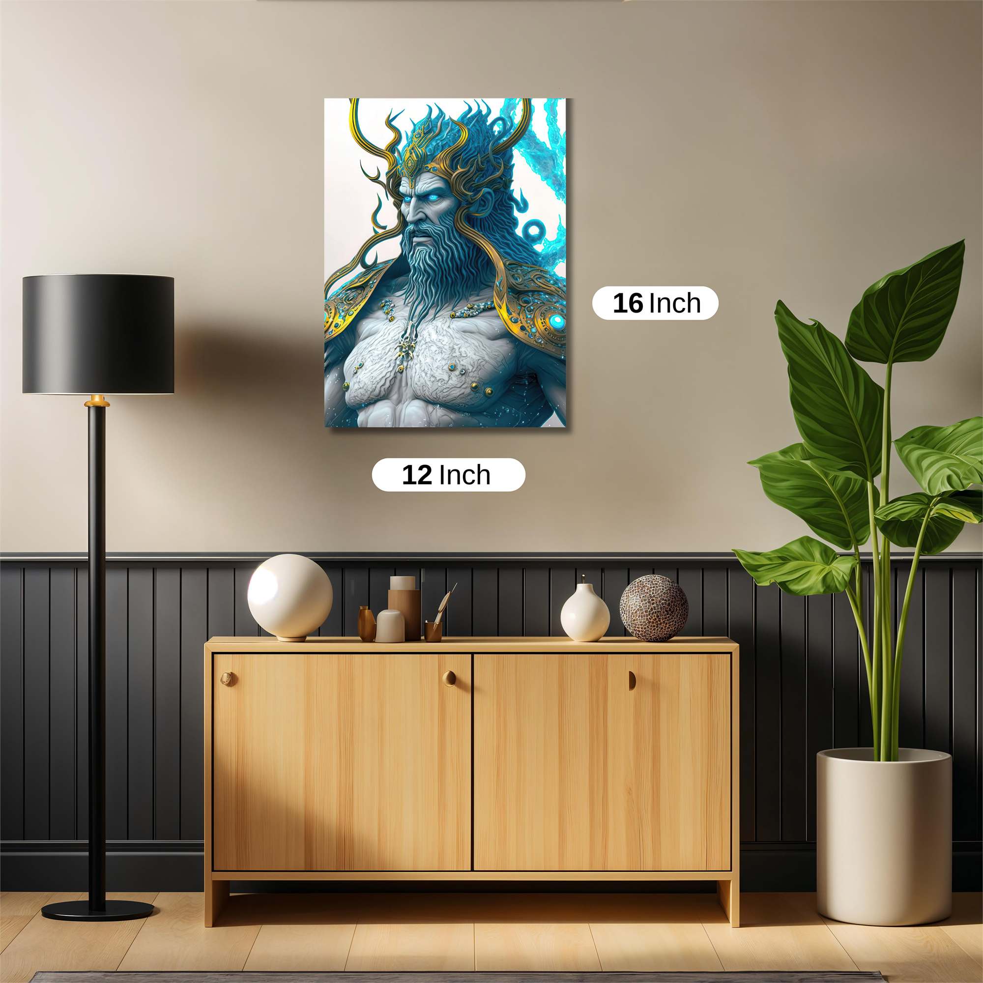 Poseidon Majestic Safe Wall Magnetic / M
