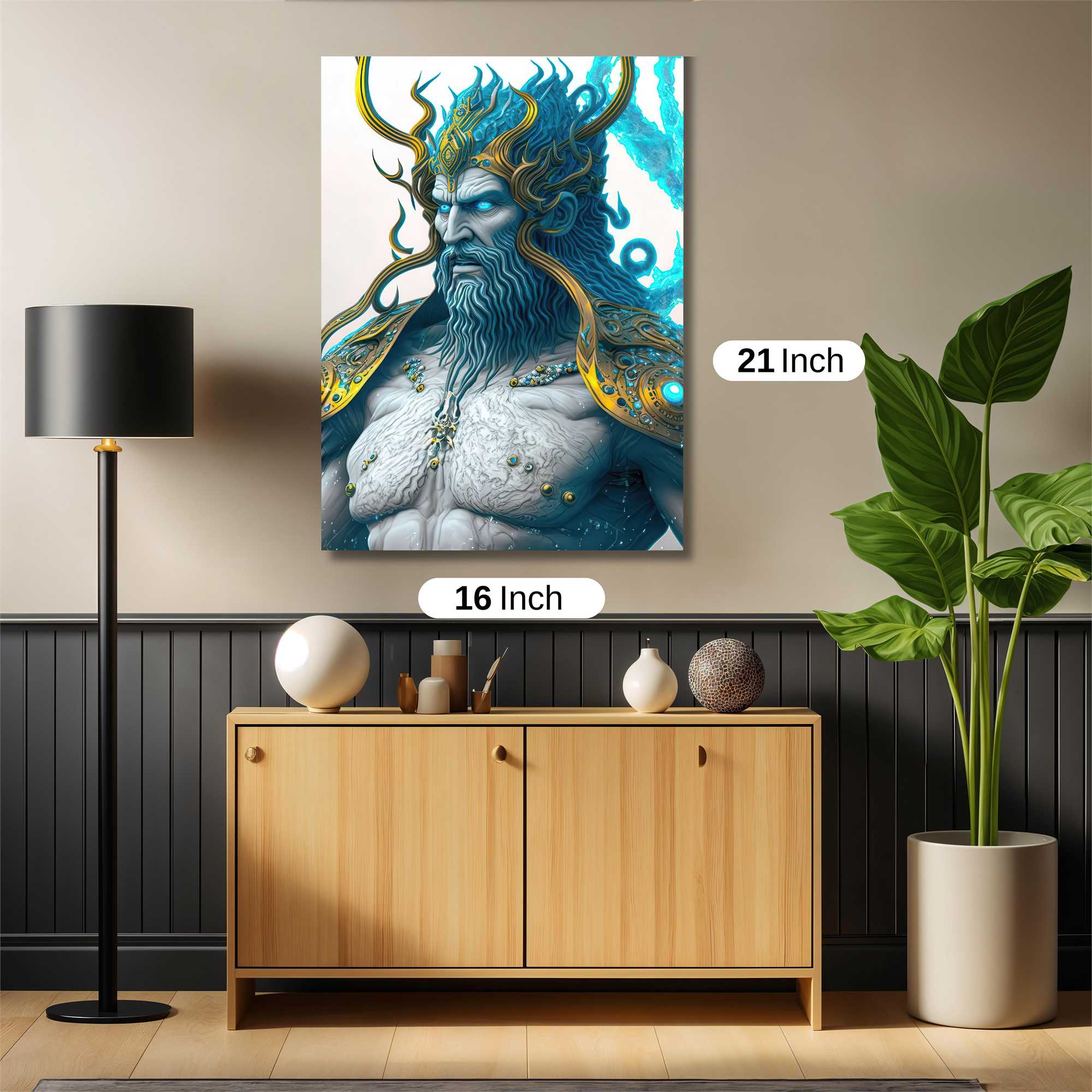 Poseidon Majestic Safe Wall Magnetic / M