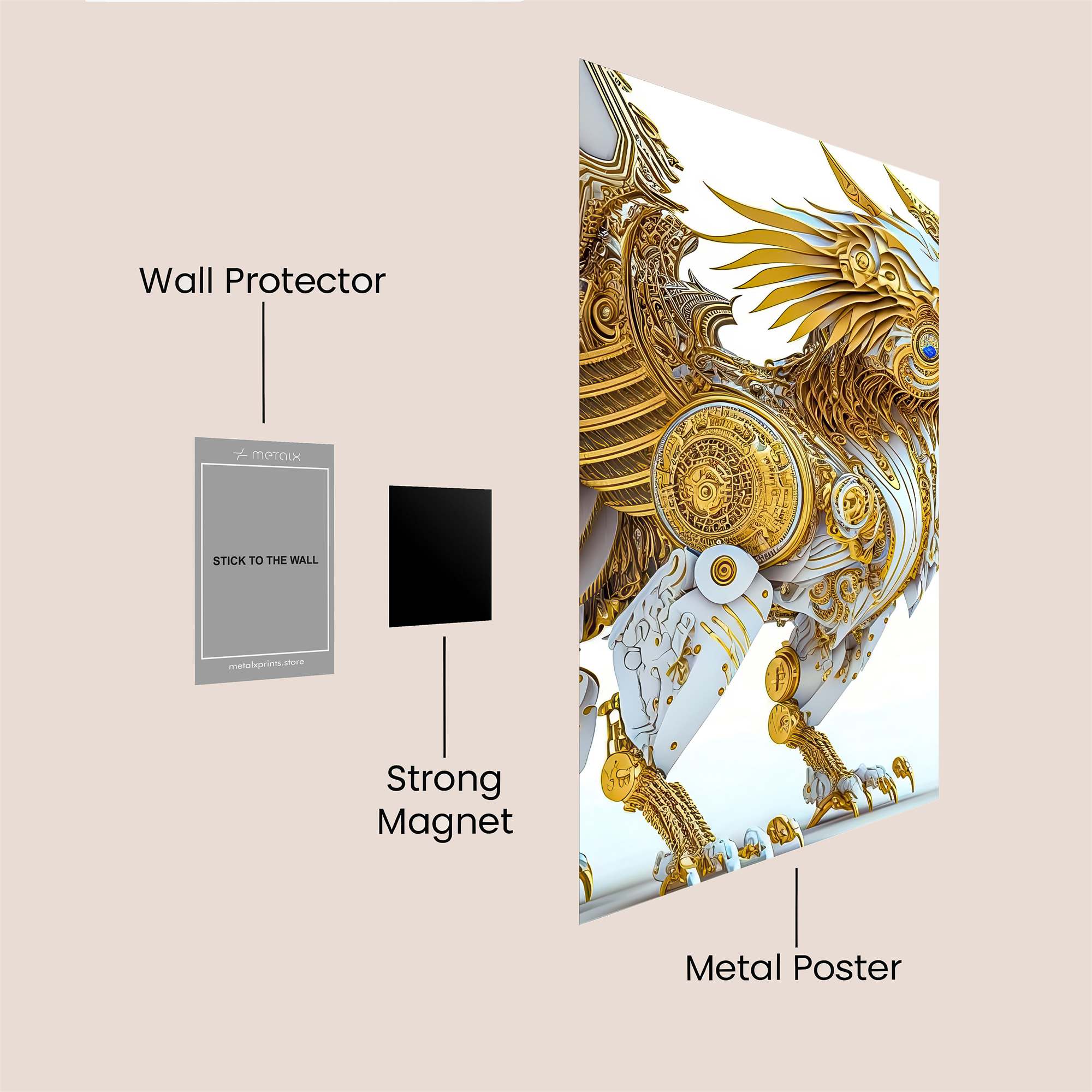 Phoenix Majestic Safe Wall Magnetic / M