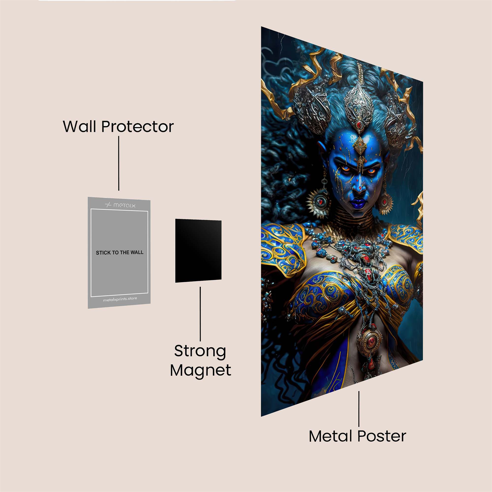Kali Majestic Safe Wall Magnetic / M