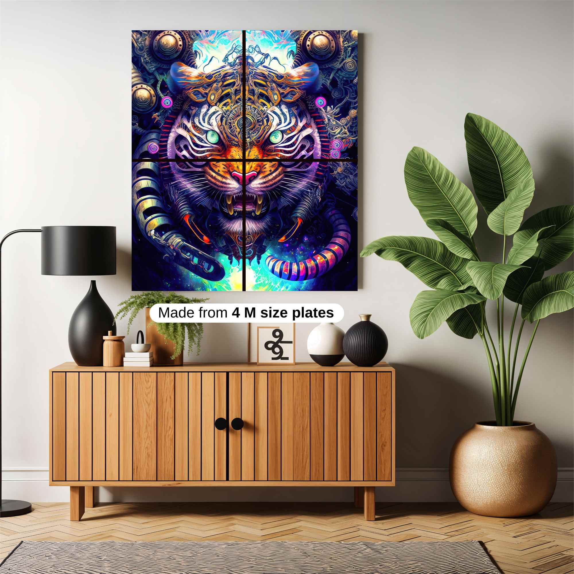 Tiger Fusion Safe Wall Magnetic / M