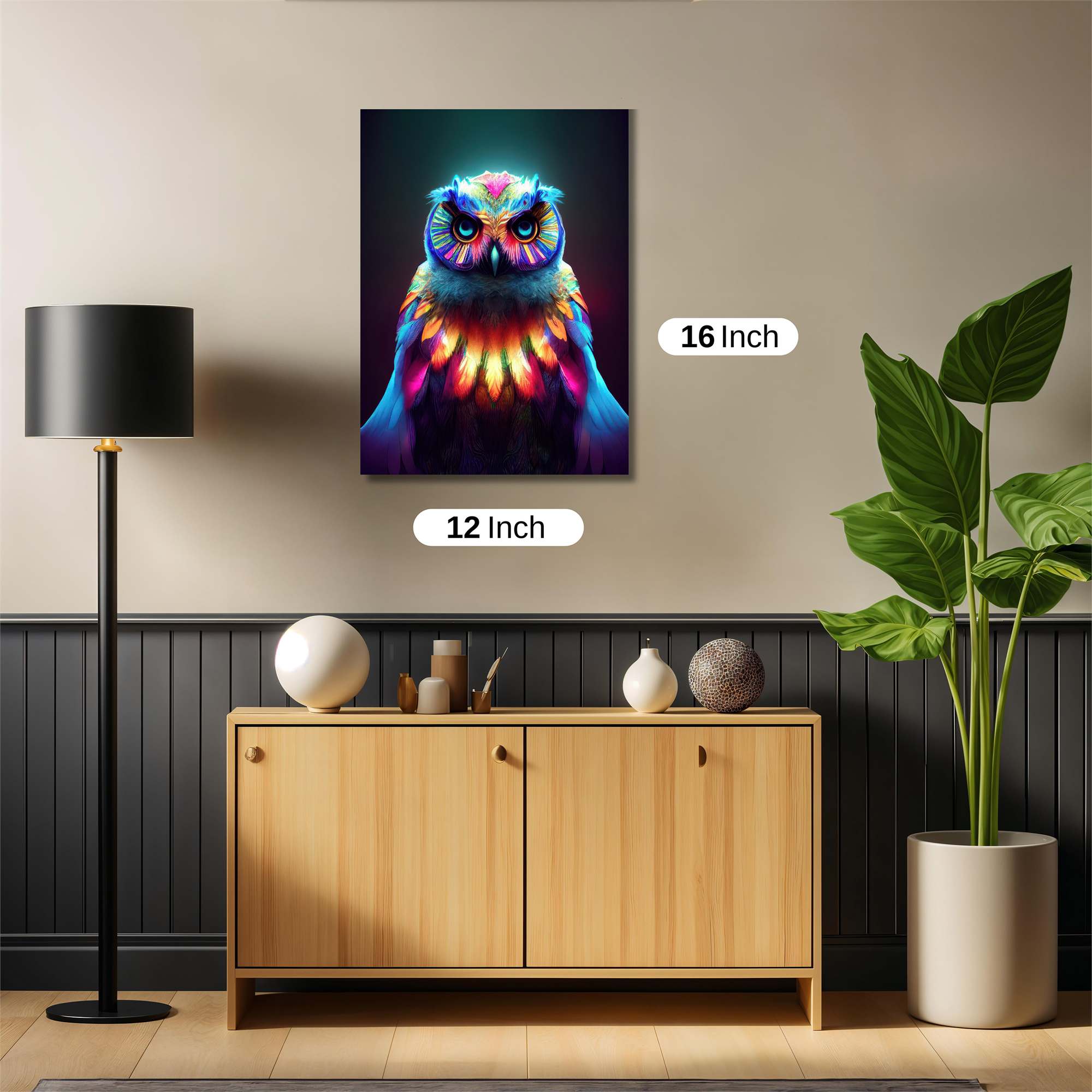 Owl Radiance Safe Wall Magnetic / M
