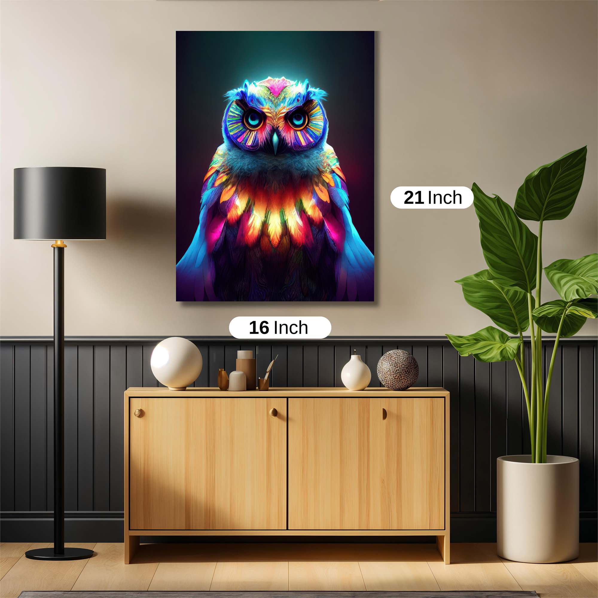 Owl Radiance Safe Wall Magnetic / M