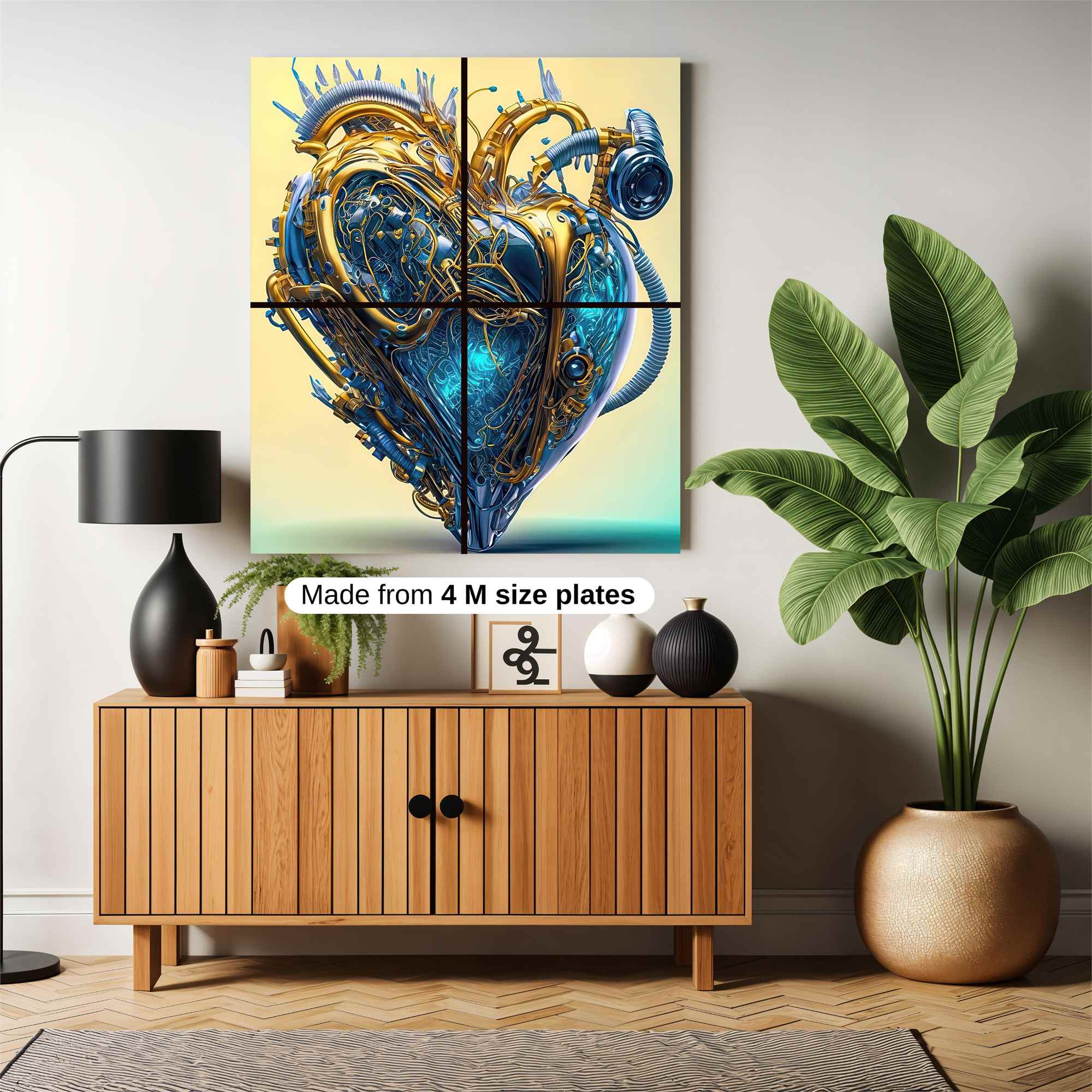 Heartbeat Fusion Safe Wall Magnetic / M