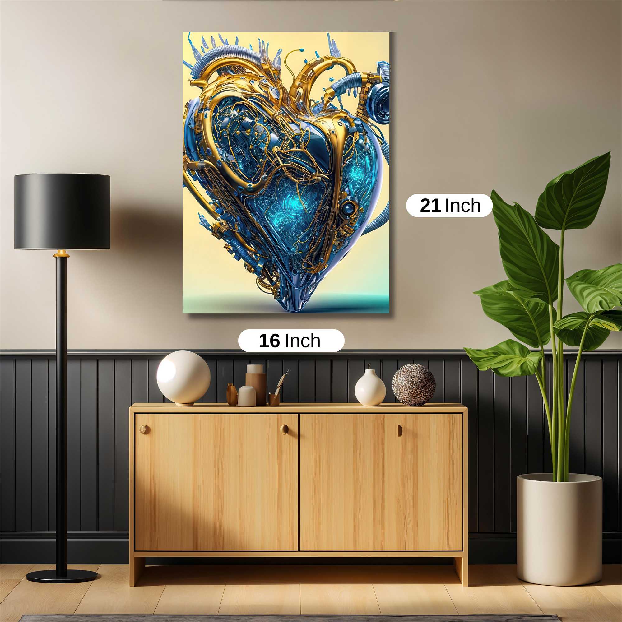 Heartbeat Fusion Safe Wall Magnetic / M