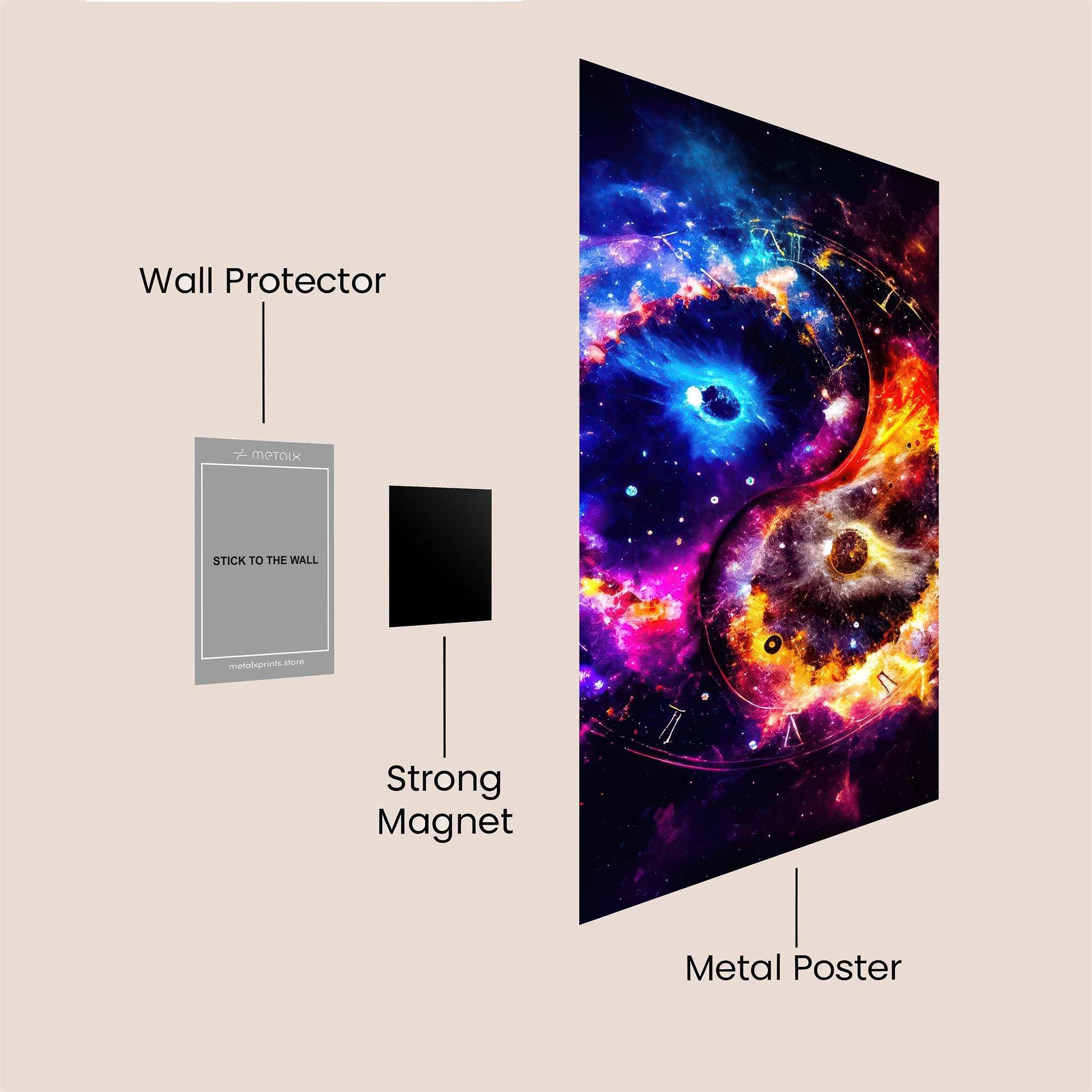 Cosmic Duality Safe Wall Magnetic / M