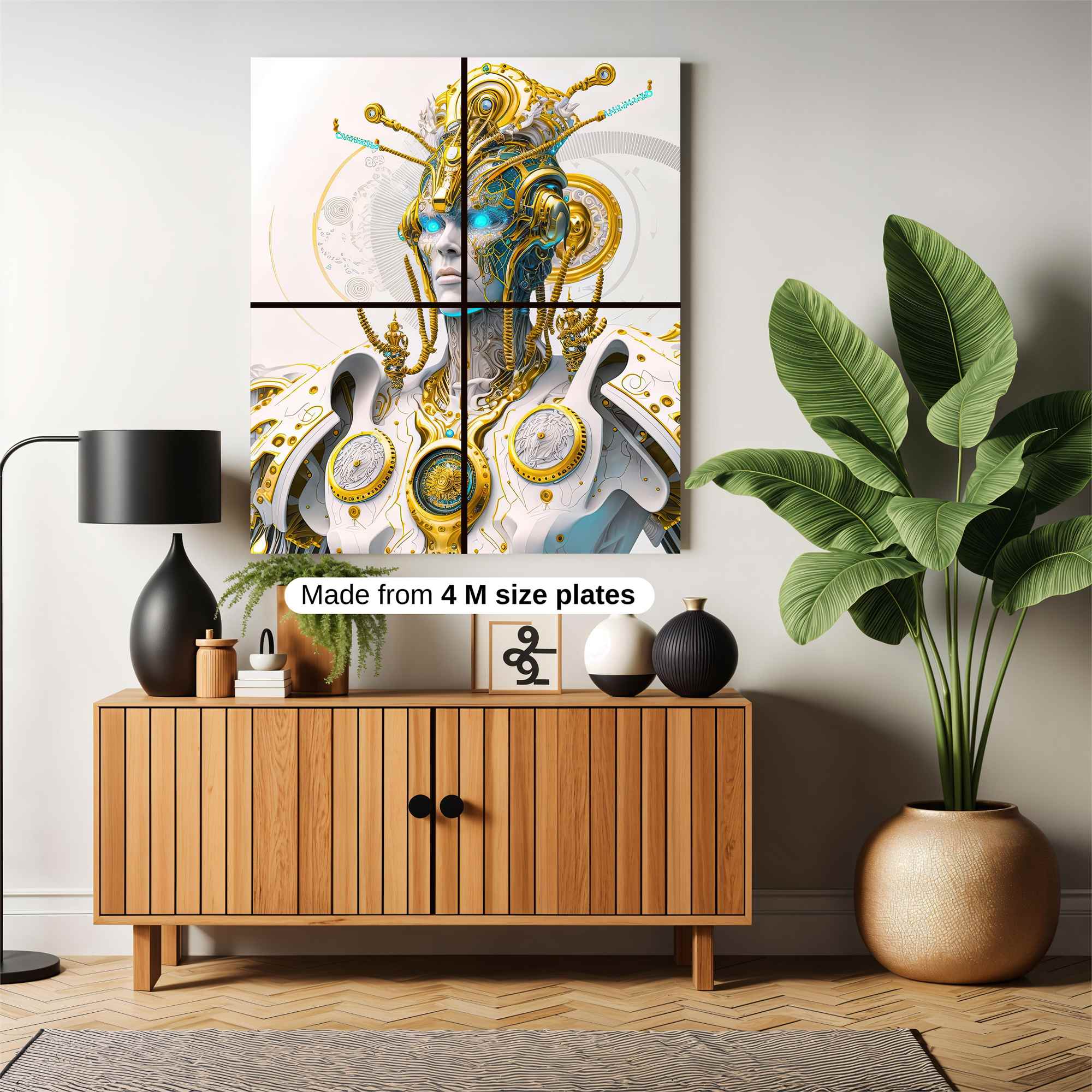 Cyber Deity Safe Wall Magnetic / M