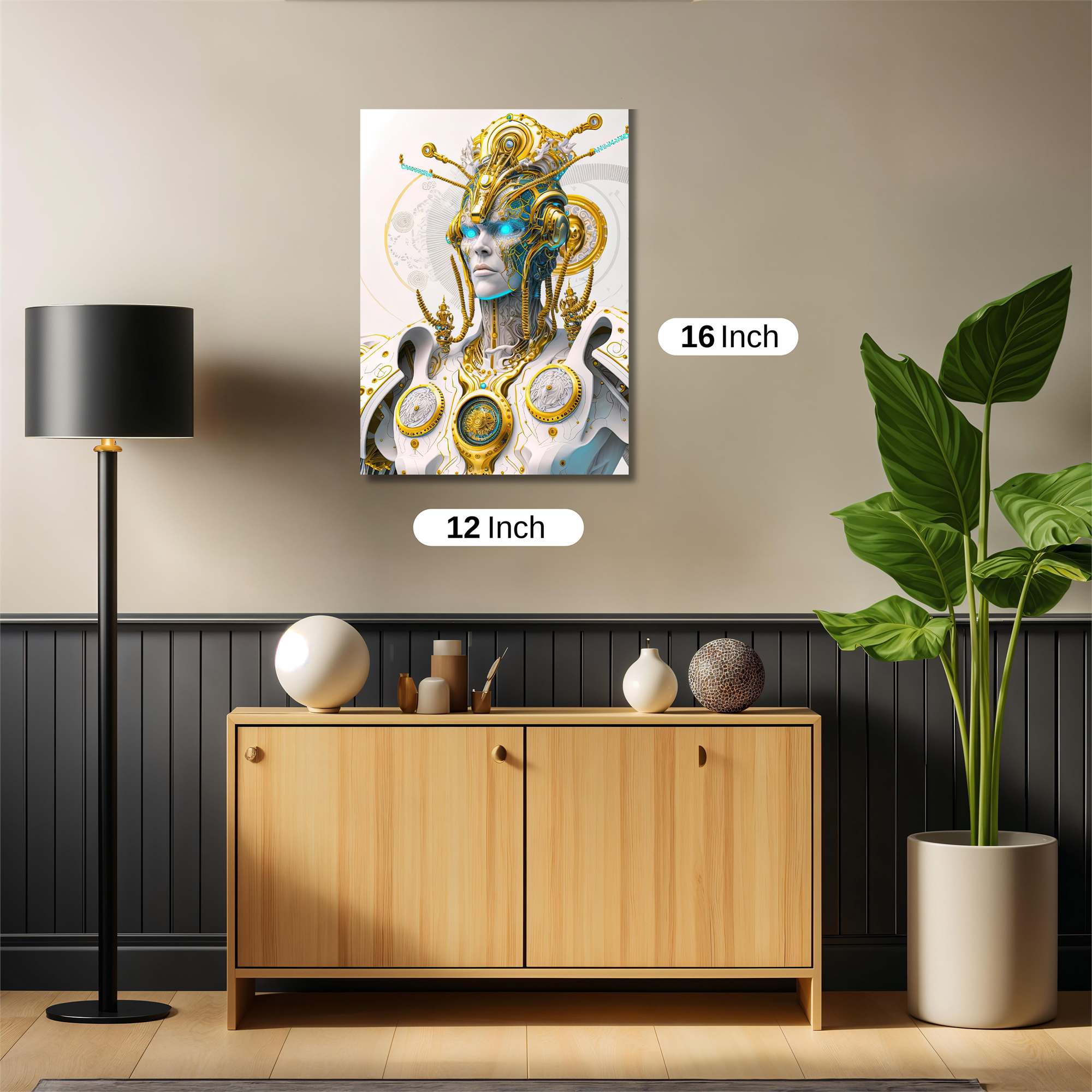 Cyber Deity Safe Wall Magnetic / M