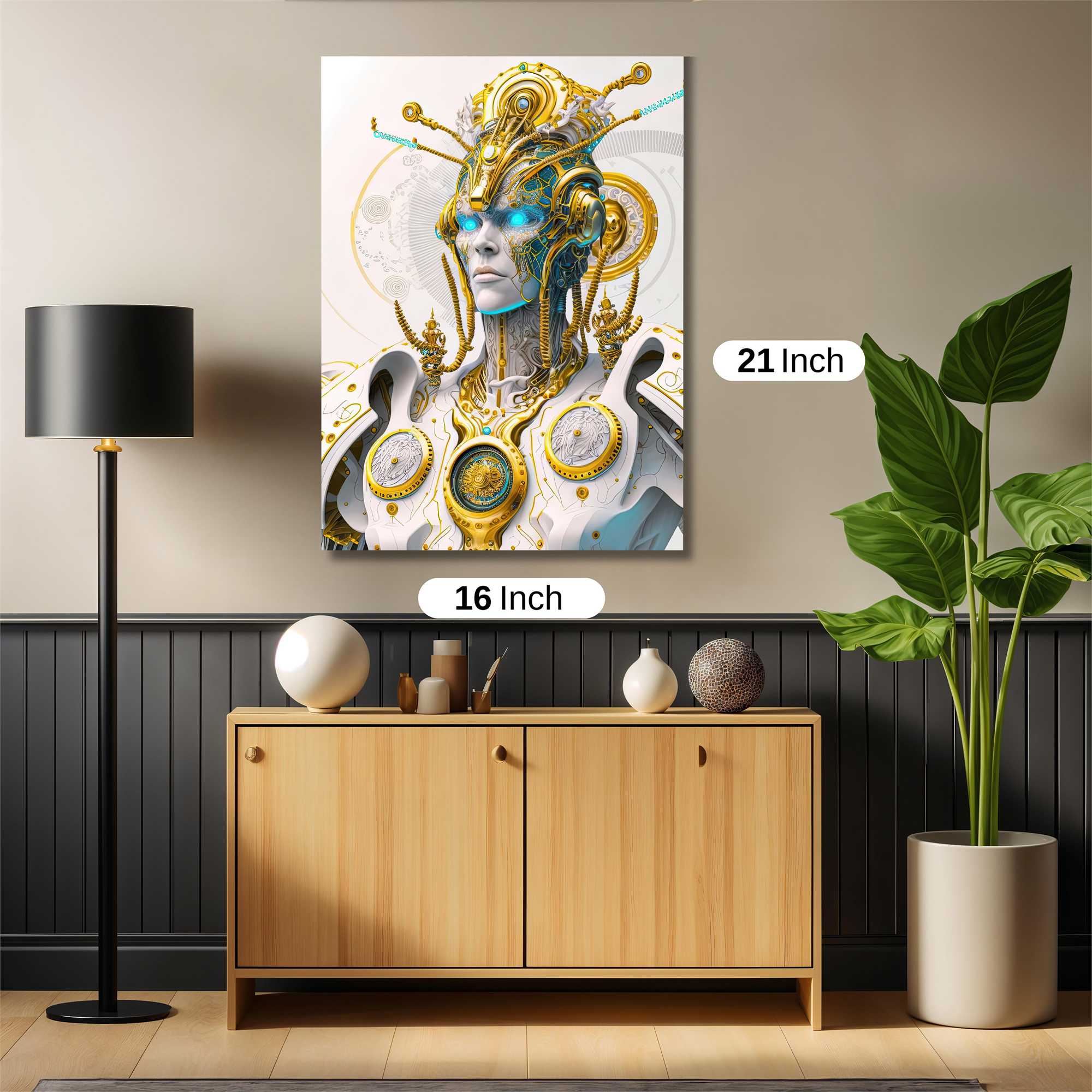 Cyber Deity Safe Wall Magnetic / M
