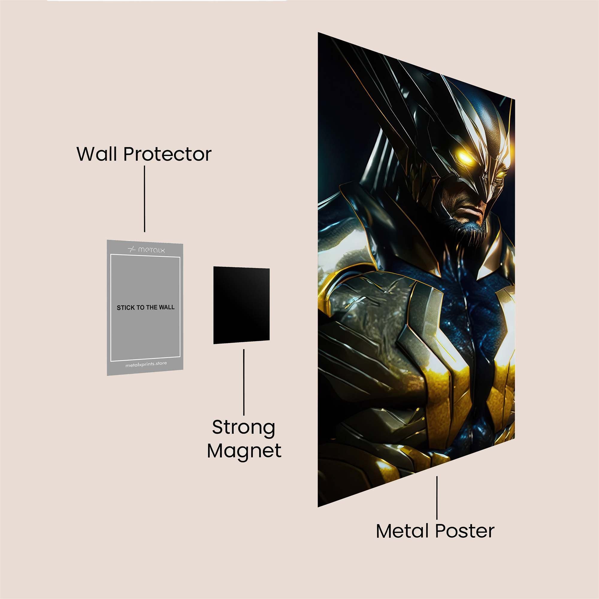 Apocalypse Intense Safe Wall Magnetic / M