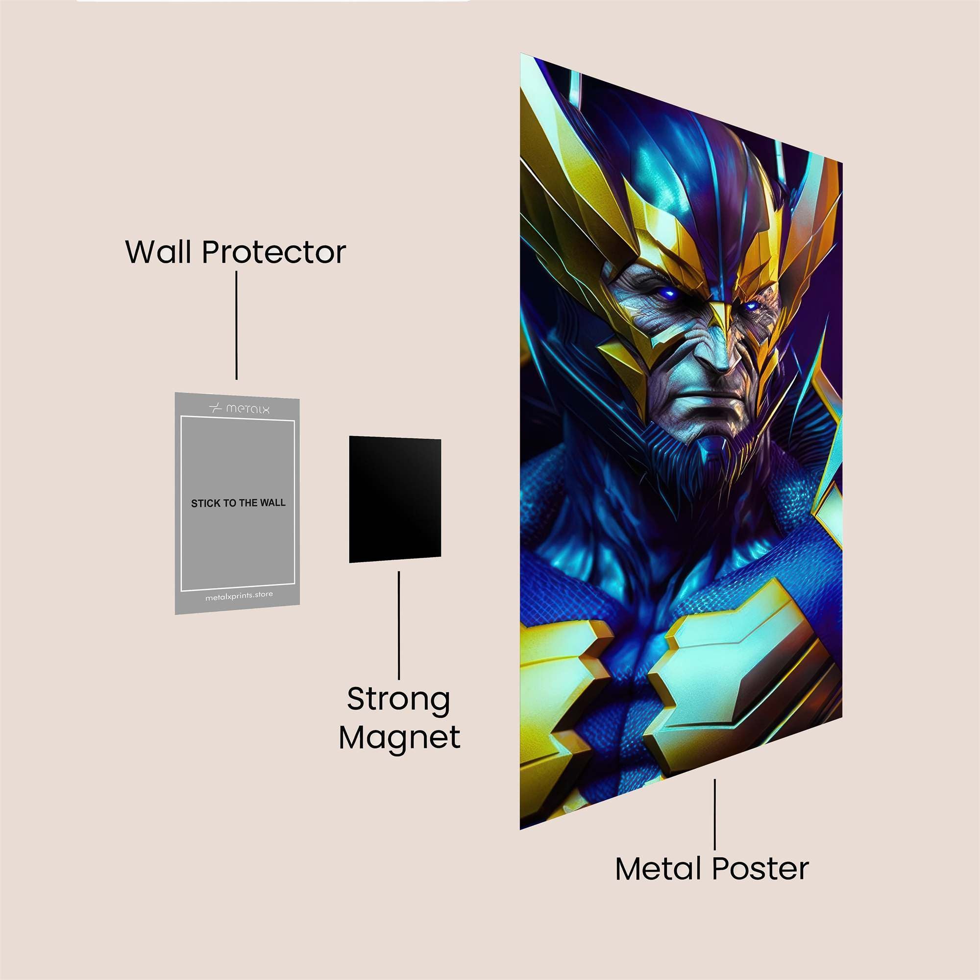 Wolverine Resolute Safe Wall Magnetic / M
