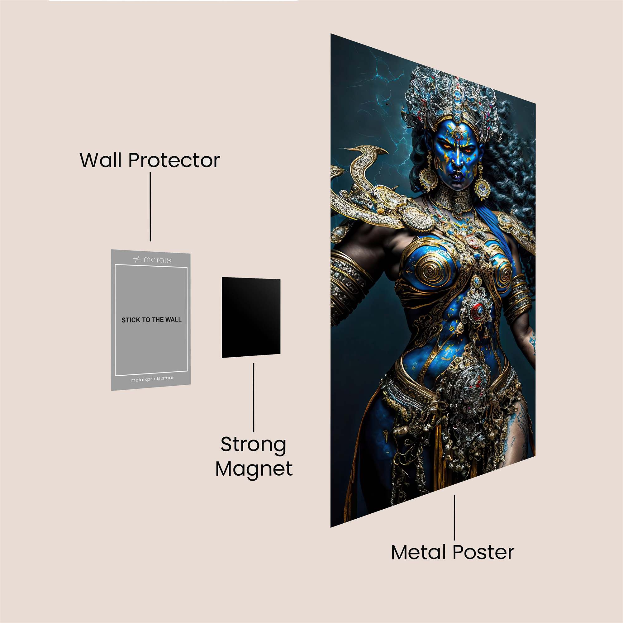 Kali Enigma Safe Wall Magnetic / M