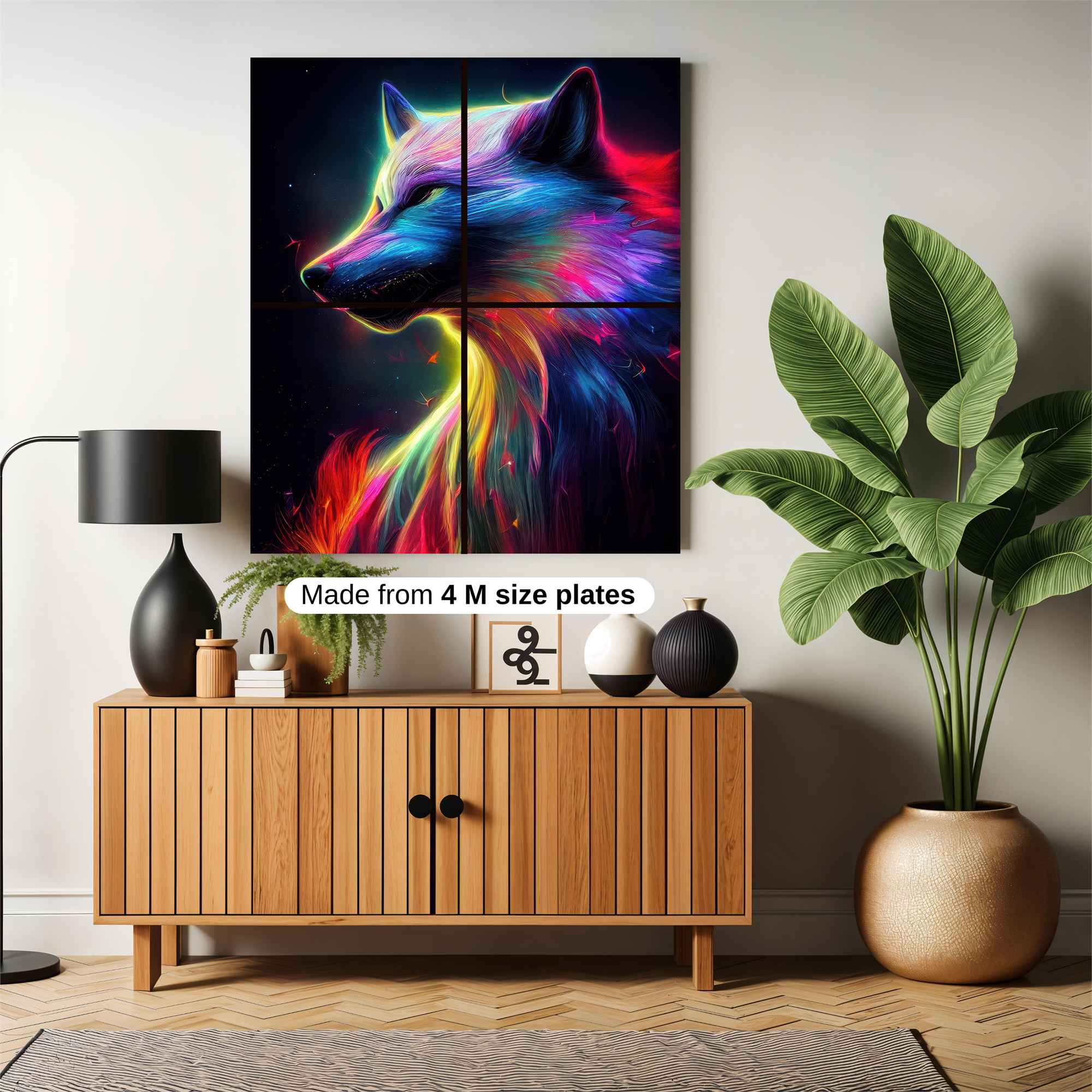 Wolf Radiance Safe Wall Magnetic / M