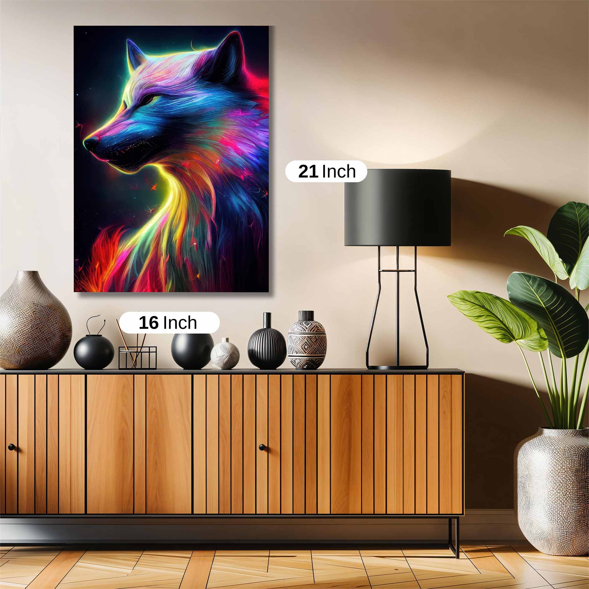 Wolf Radiance Safe Wall Magnetic / M