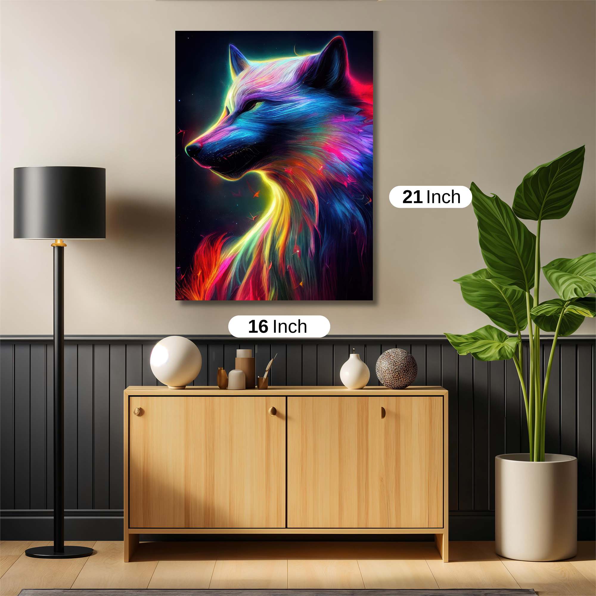 Wolf Radiance Safe Wall Magnetic / M