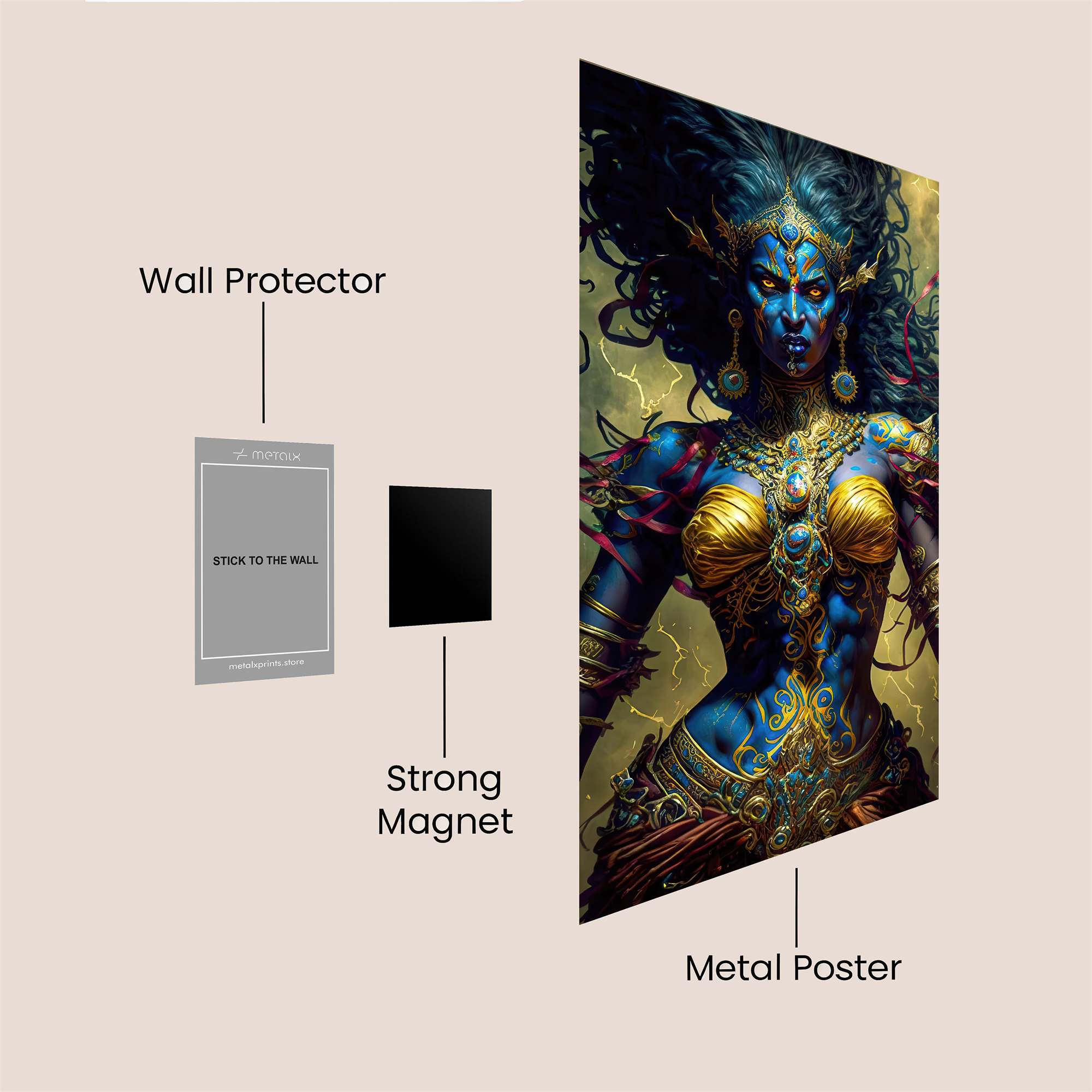 Kali Enraged Safe Wall Magnetic / M