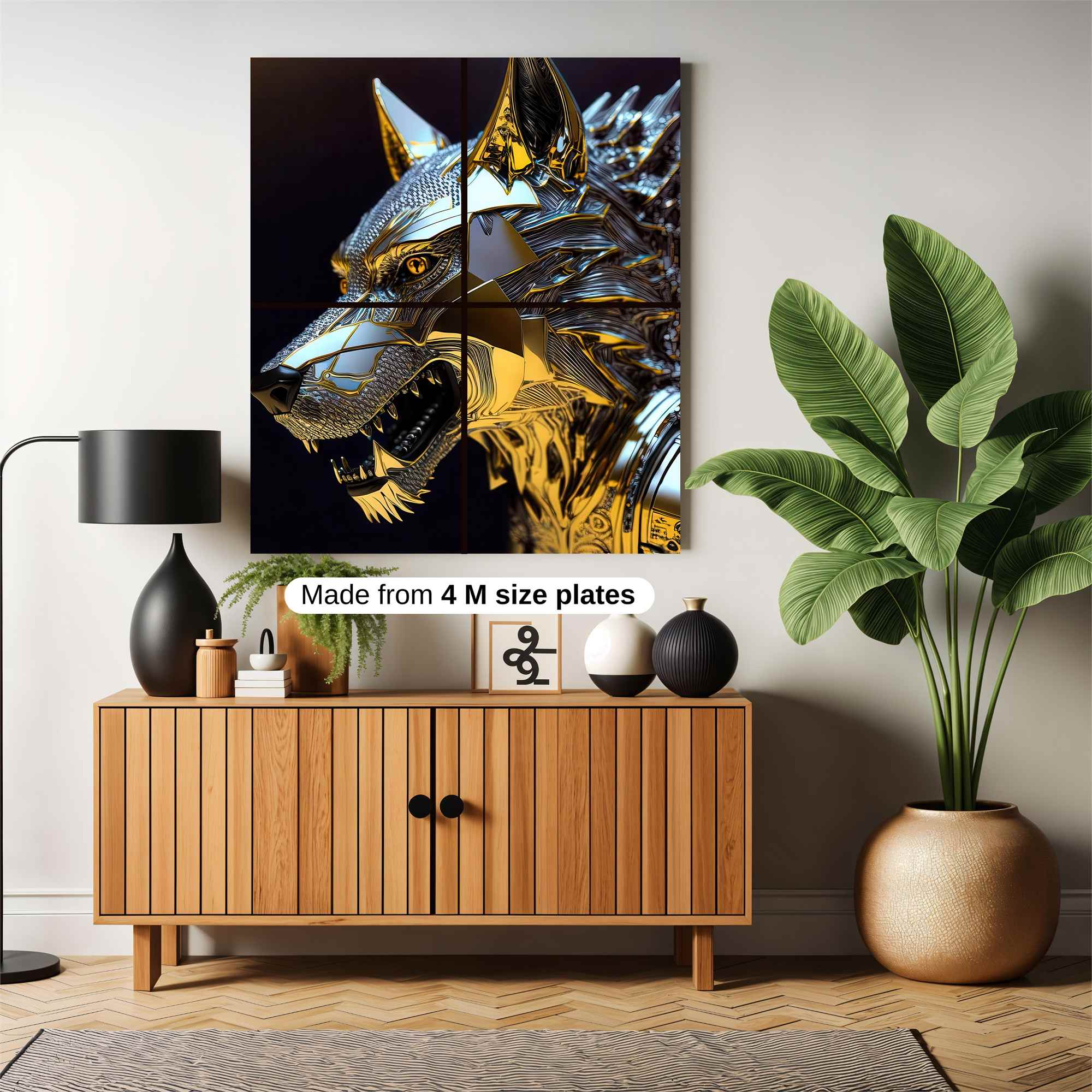 Wolf Radiance Safe Wall Magnetic / M