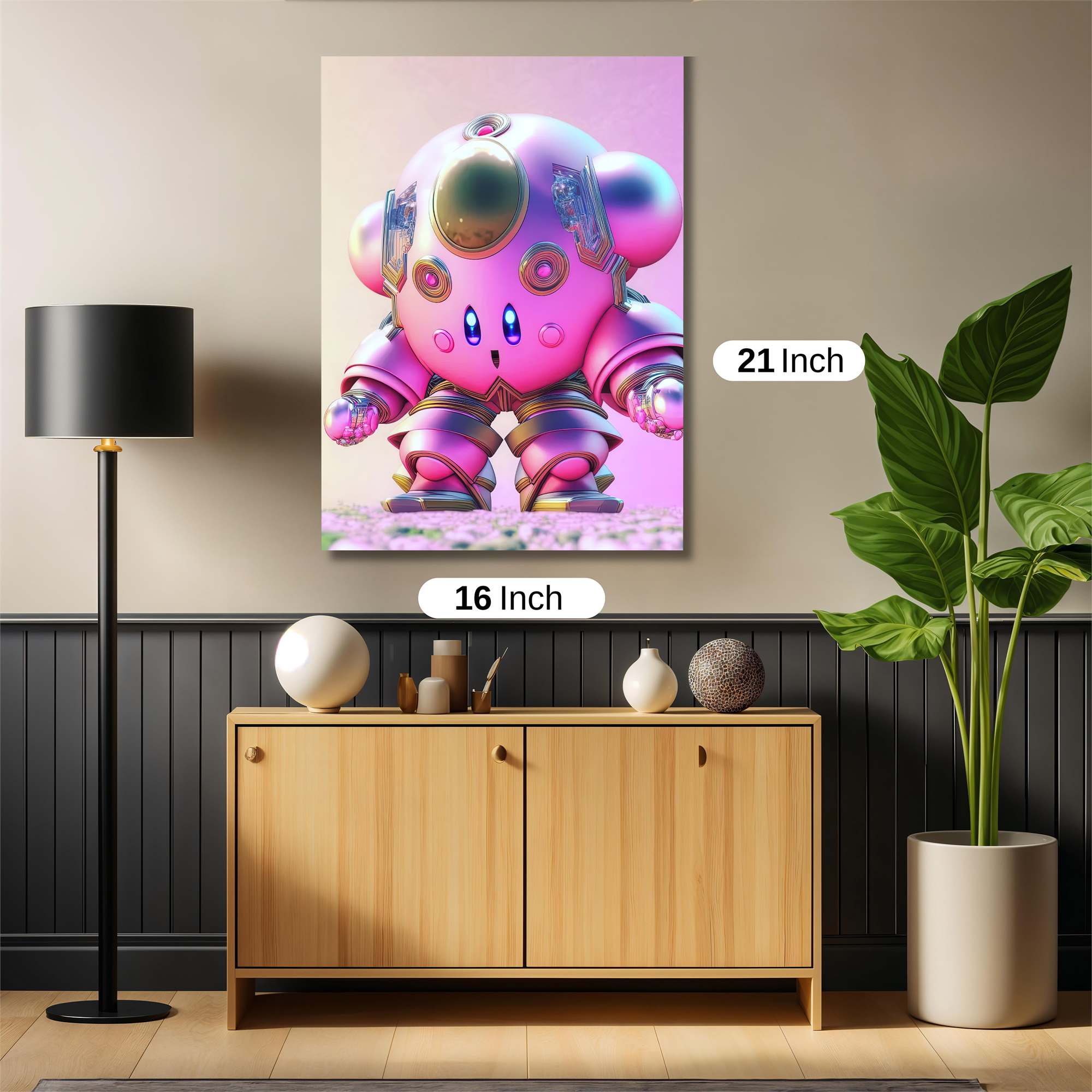 Kirby Cosmic Safe Wall Magnetic / M