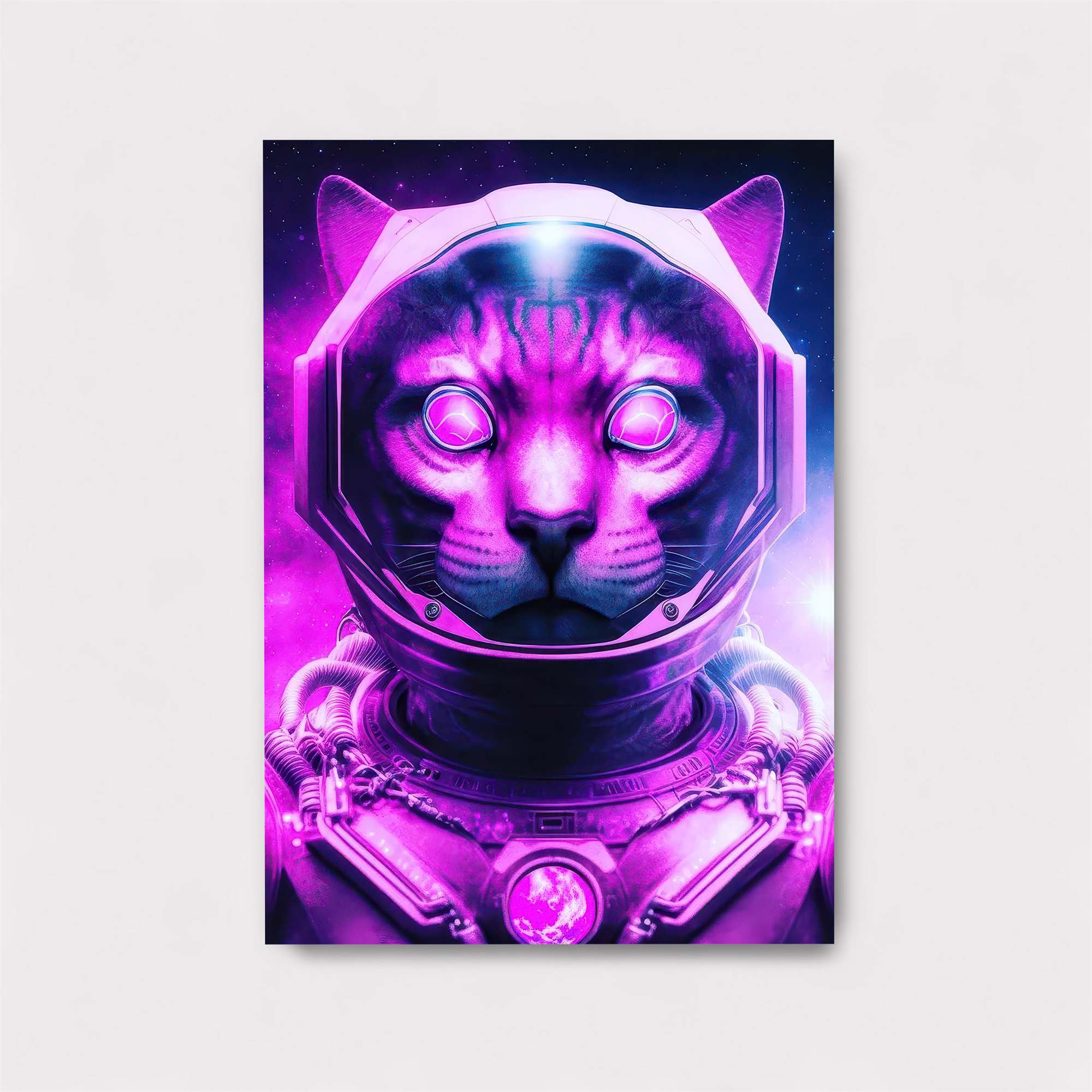 Cosmic Cat Safe Wall Magnetic / M