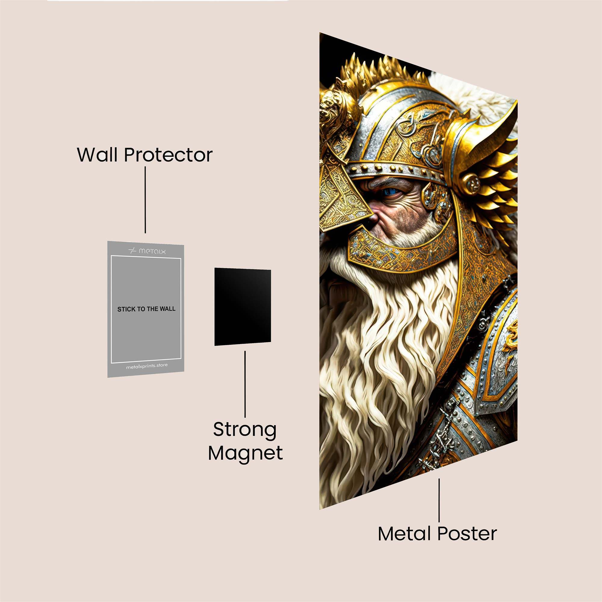 Odin Majestic Safe Wall Magnetic / M