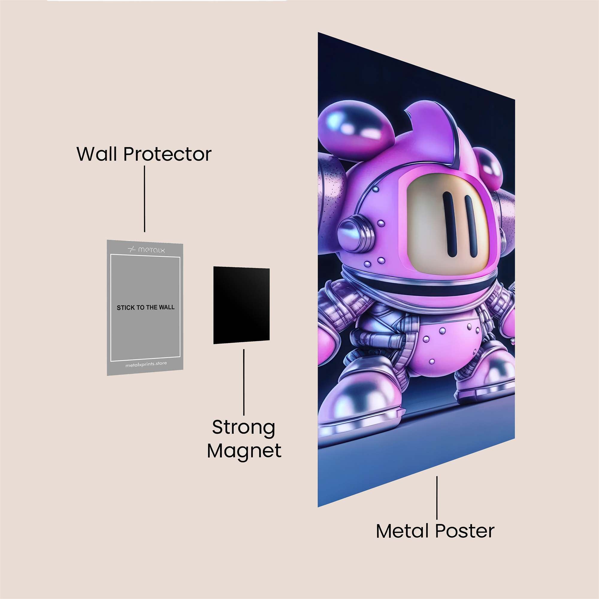 Astro Joy Safe Wall Magnetic / M