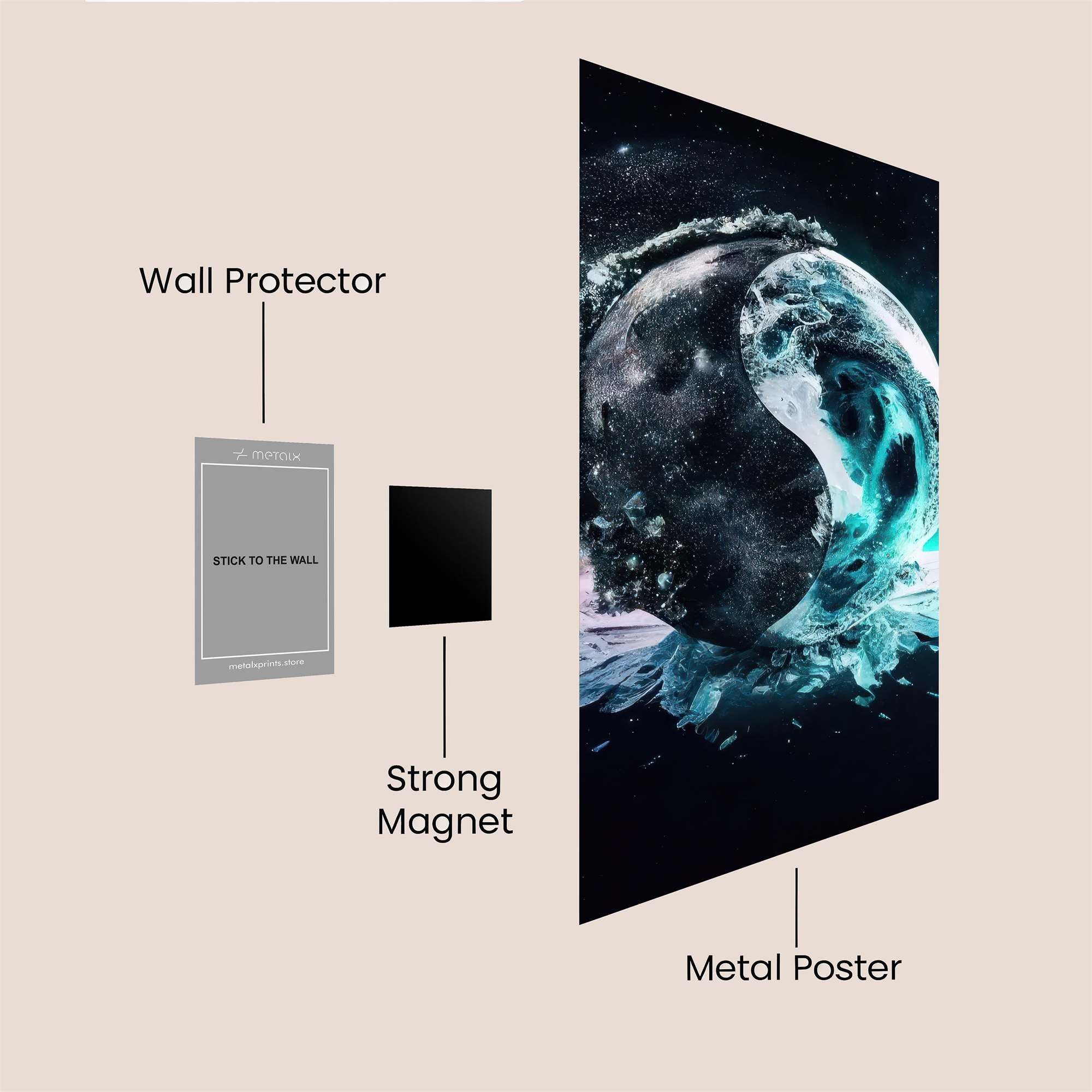 YinYang Dream Safe Wall Magnetic / M