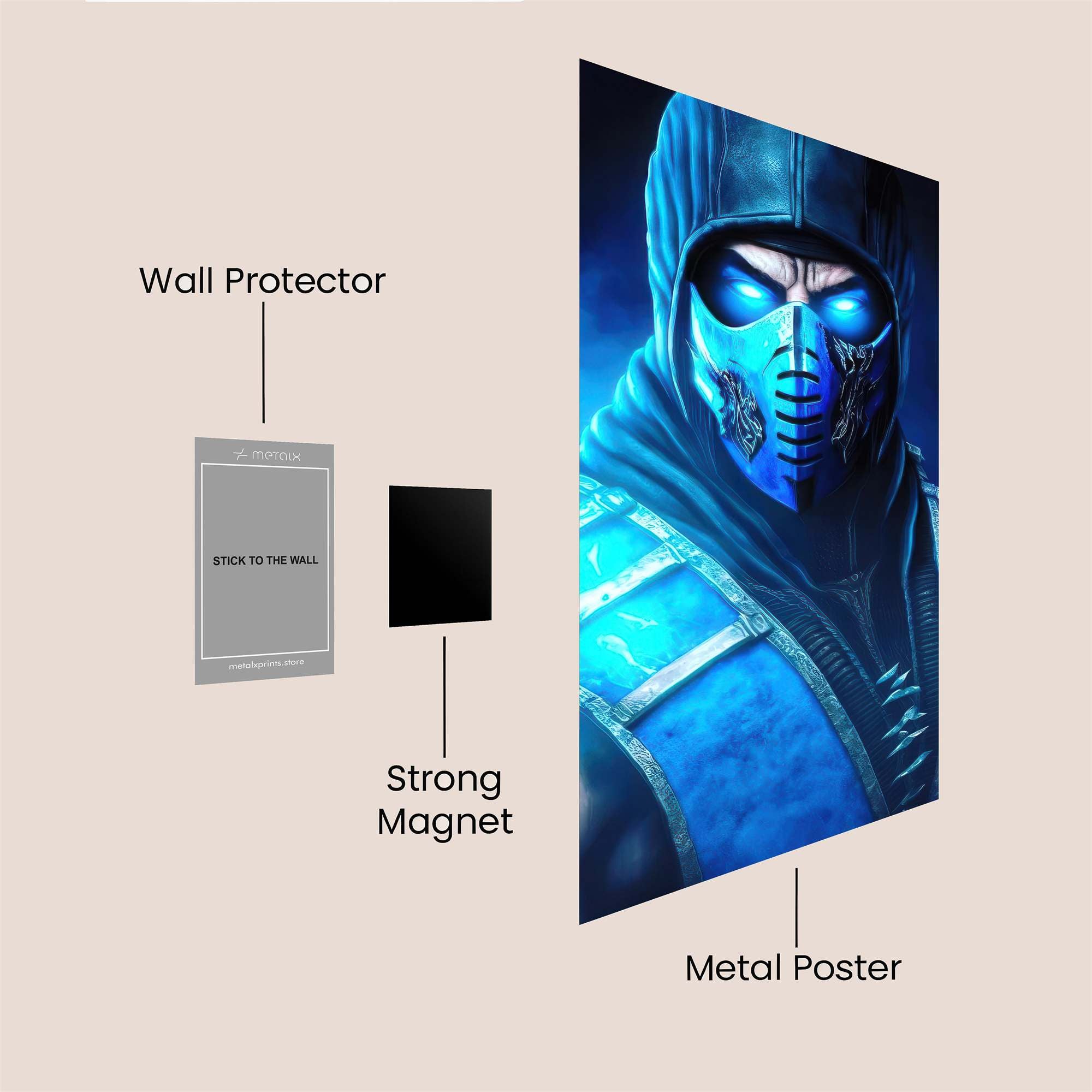Sub-Zero Frosty Safe Wall Magnetic / M