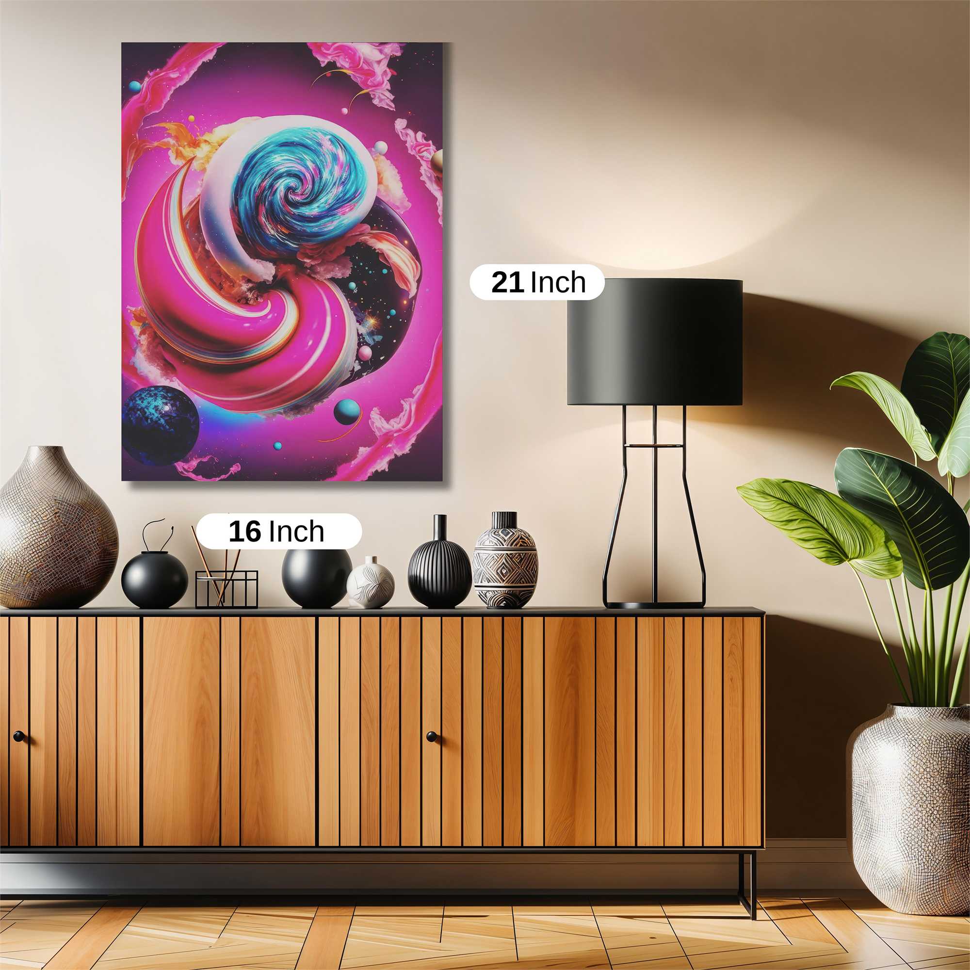 Galactic Swirl Safe Wall Magnetic / M