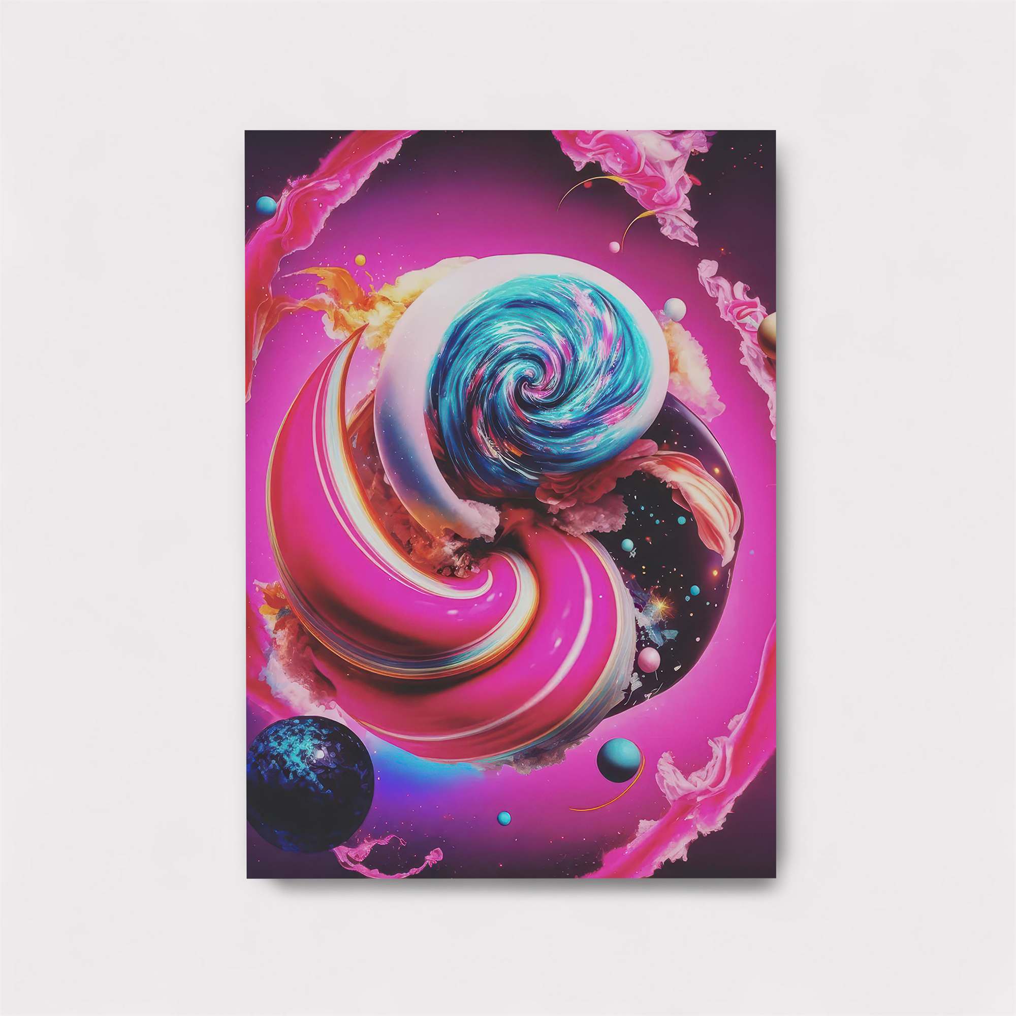 Galactic Swirl Safe Wall Magnetic / M
